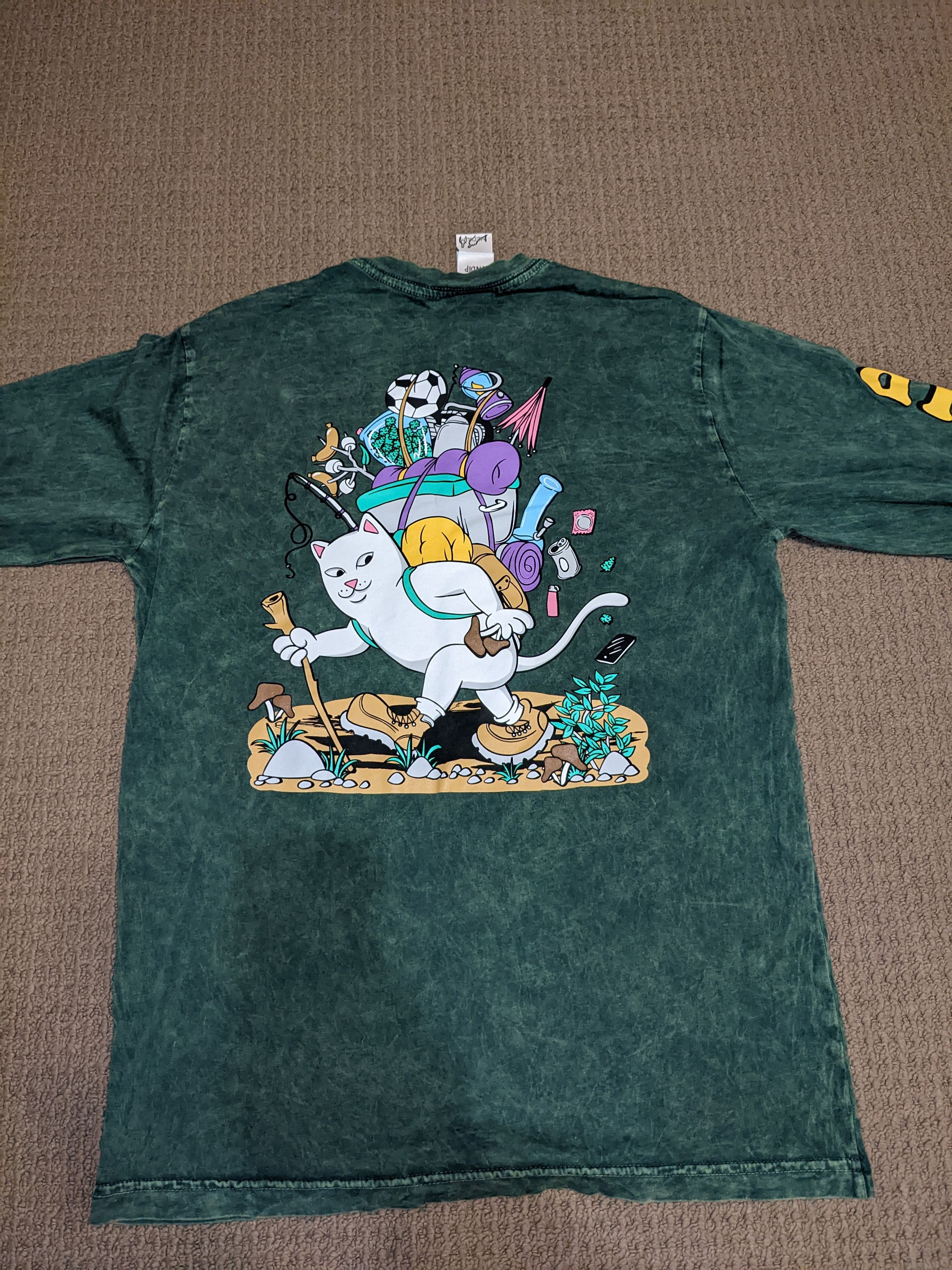 RIPNDIP Green RipNDip Shirt Size US M / EU 48-50 / 2 - 3 Thumbnail