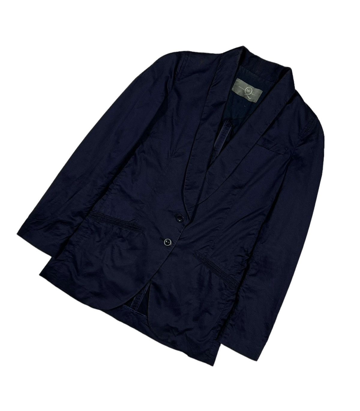Alexander McQueen Alexander Mcqueen Navy Blue Blazer Jacket Size 36 Size 36S - 7 Thumbnail