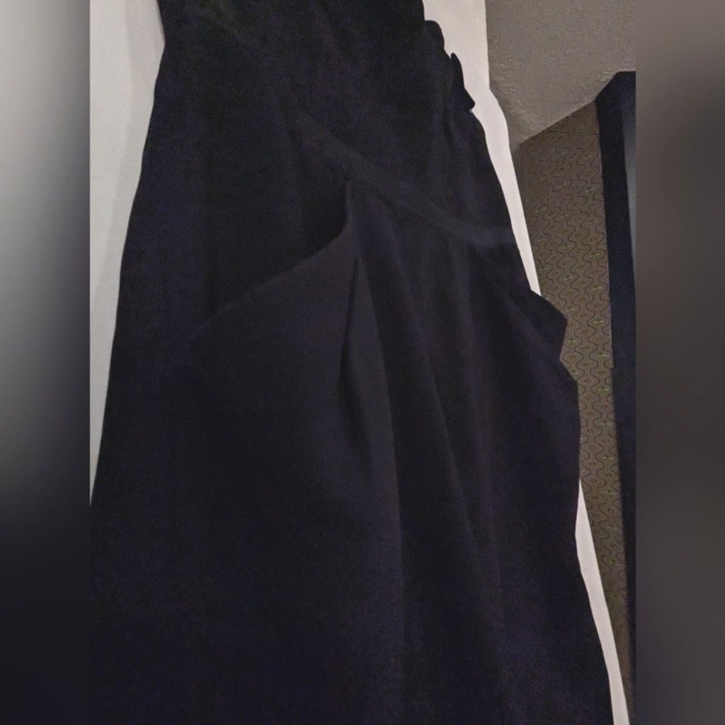 Bcbgmaxazria BCBG Max Azaria Black Strapless Cocktail Dress w/Pockets! Size L / US 10 / IT 46 - 11 Thumbnail