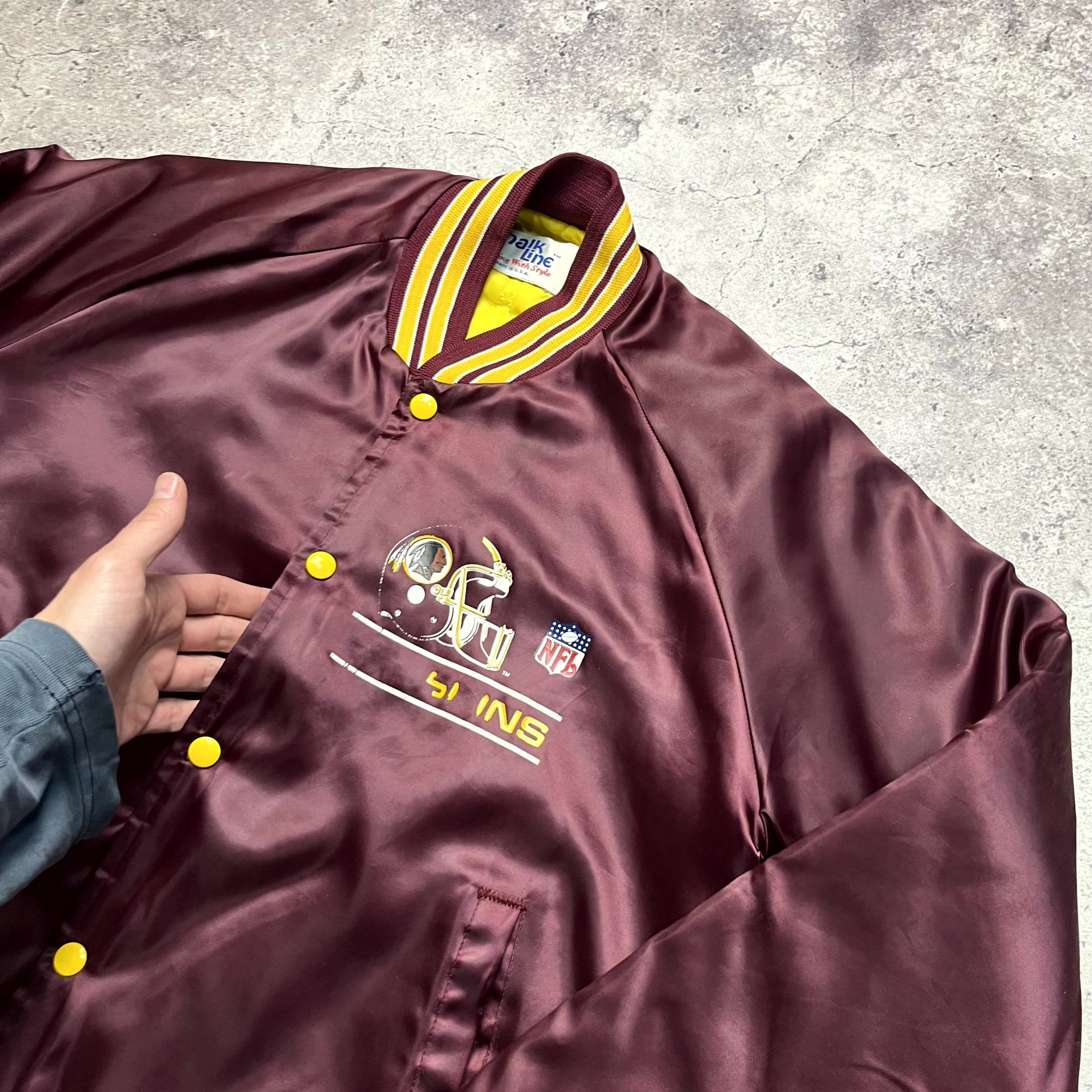 Chalk Line Vintage Chalk Line USA Washington Redskins Bomber Size M Size US M / EU 48-50 / 2 - 4 Thumbnail