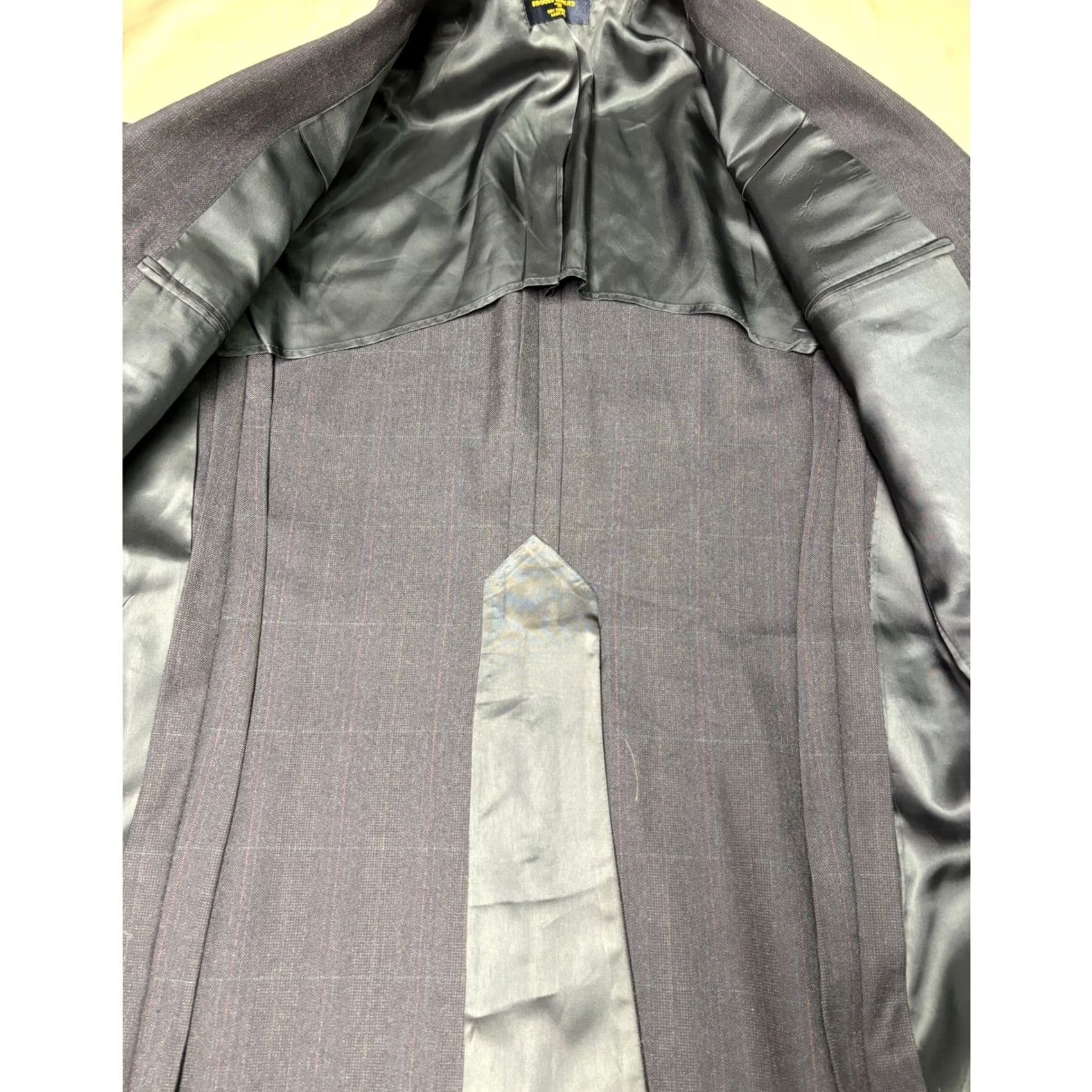 Brooks Brothers Brooks Brothers Gray Plaid Blazer Jacket Sport Coat Size 41 USA Made Men's Size 36R - 5 Thumbnail