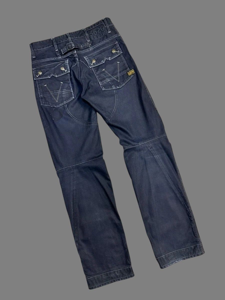 Tornado Mart Vintage GOA LGB Flare Cargo Pants Military Baggy Japan Size US 34 / EU 50 - 9 Thumbnail