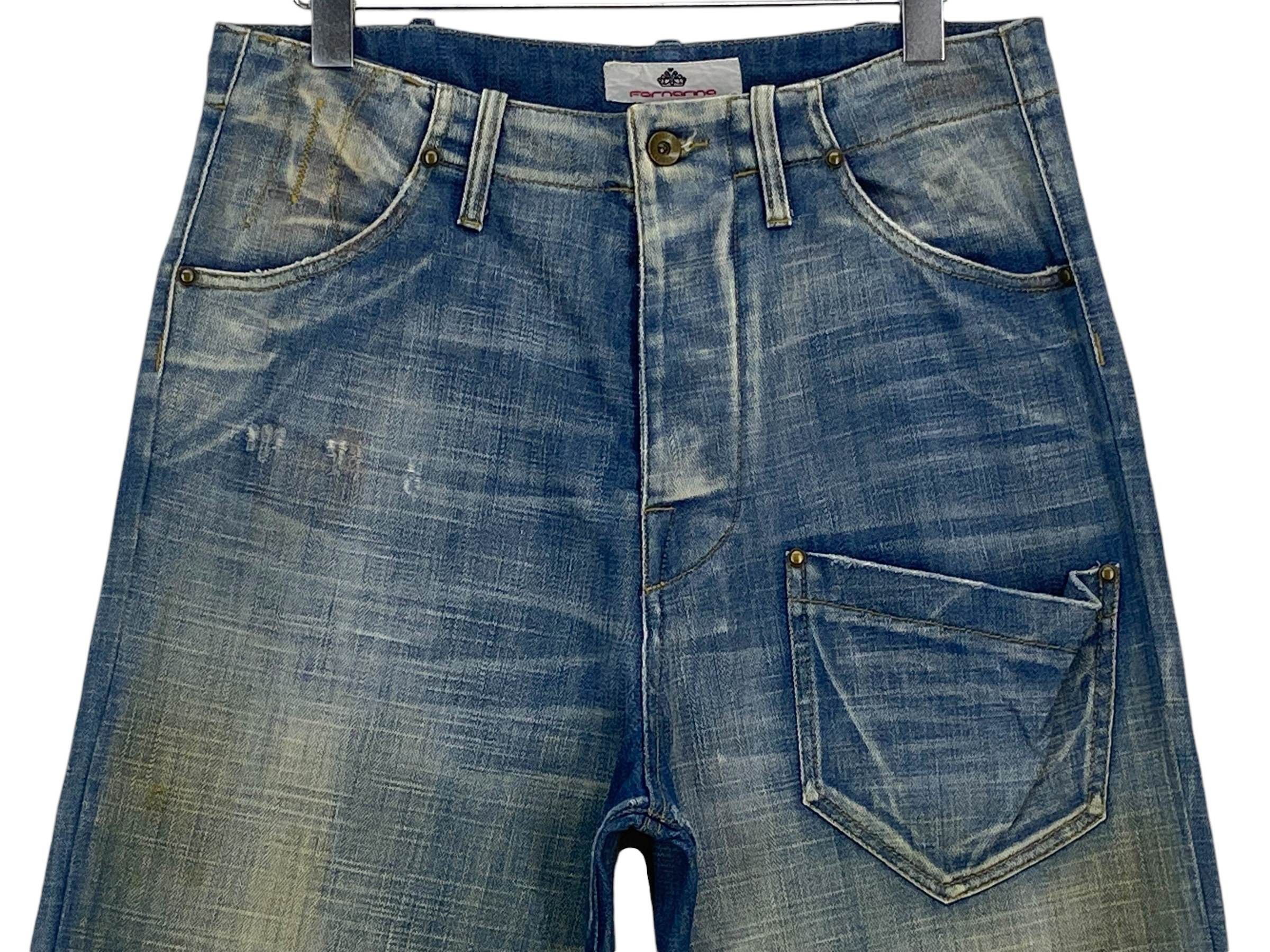 Sean John Fornarina Hip Hop Skateboard Jeans Baggy Jeans Size US 32 / EU 48 - 3 Thumbnail