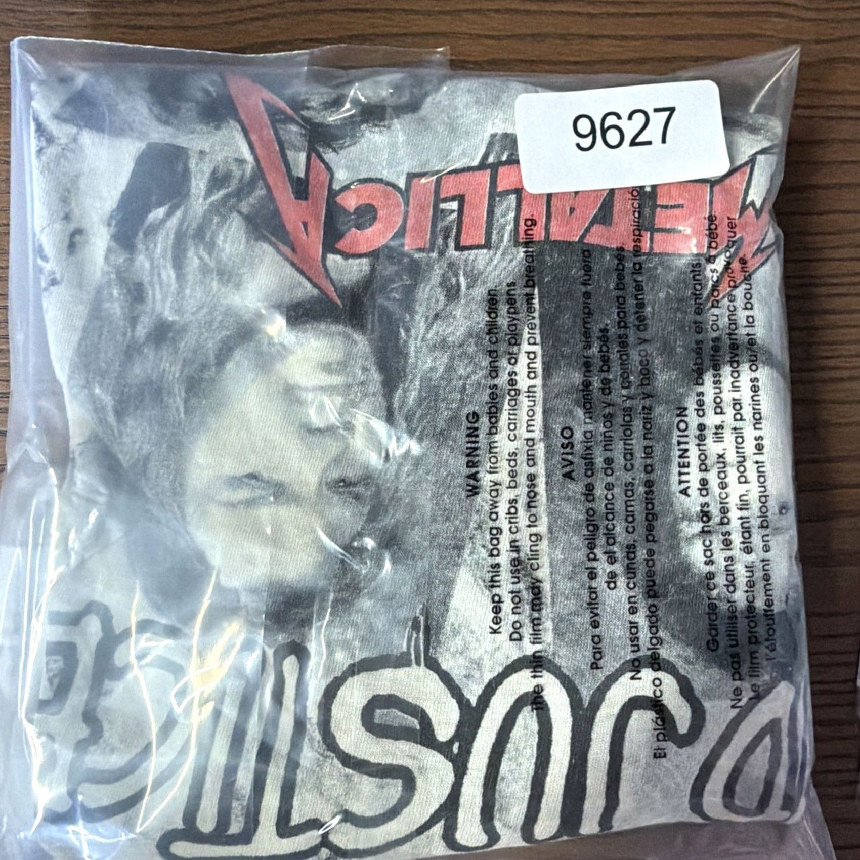 Vintage VINTAGE White Metallica And Justice For All Tour T Shirt Medium Thrashed Shirt Mens M White 1988 90s Tour Merch Size US M / EU 48-50 / 2 - 6 Thumbnail
