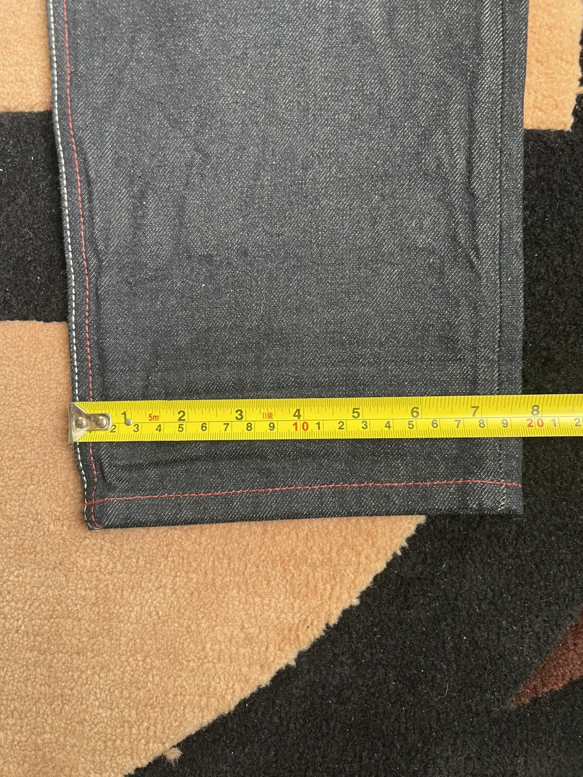 Evisu × Vintage EVISU Bodhidharma daicock style denim jeans size：36x34 Size US 36 / EU 52 - 10 Thumbnail