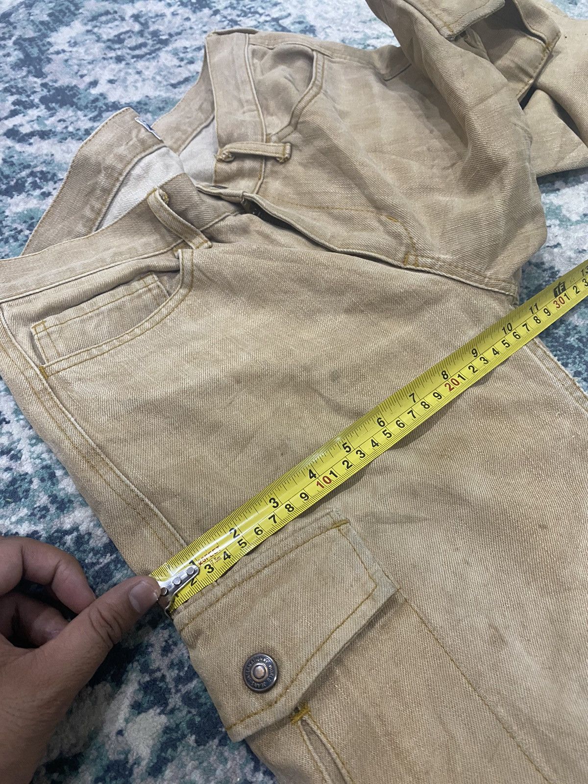 Eternal Eternal Denim Multipocket Cargo Jeans Size US 32 / EU 48 - 10 Thumbnail