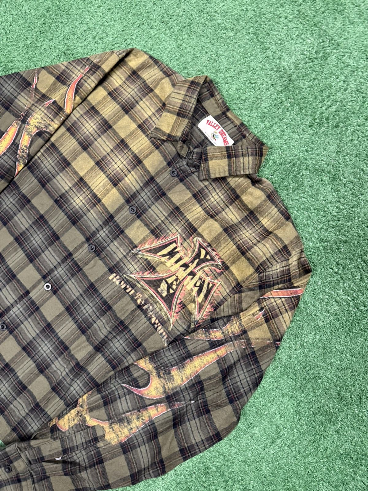 Vale Vale reborn flannel with chopper logo Size US S / EU 44-46 / 1 - 4 Thumbnail