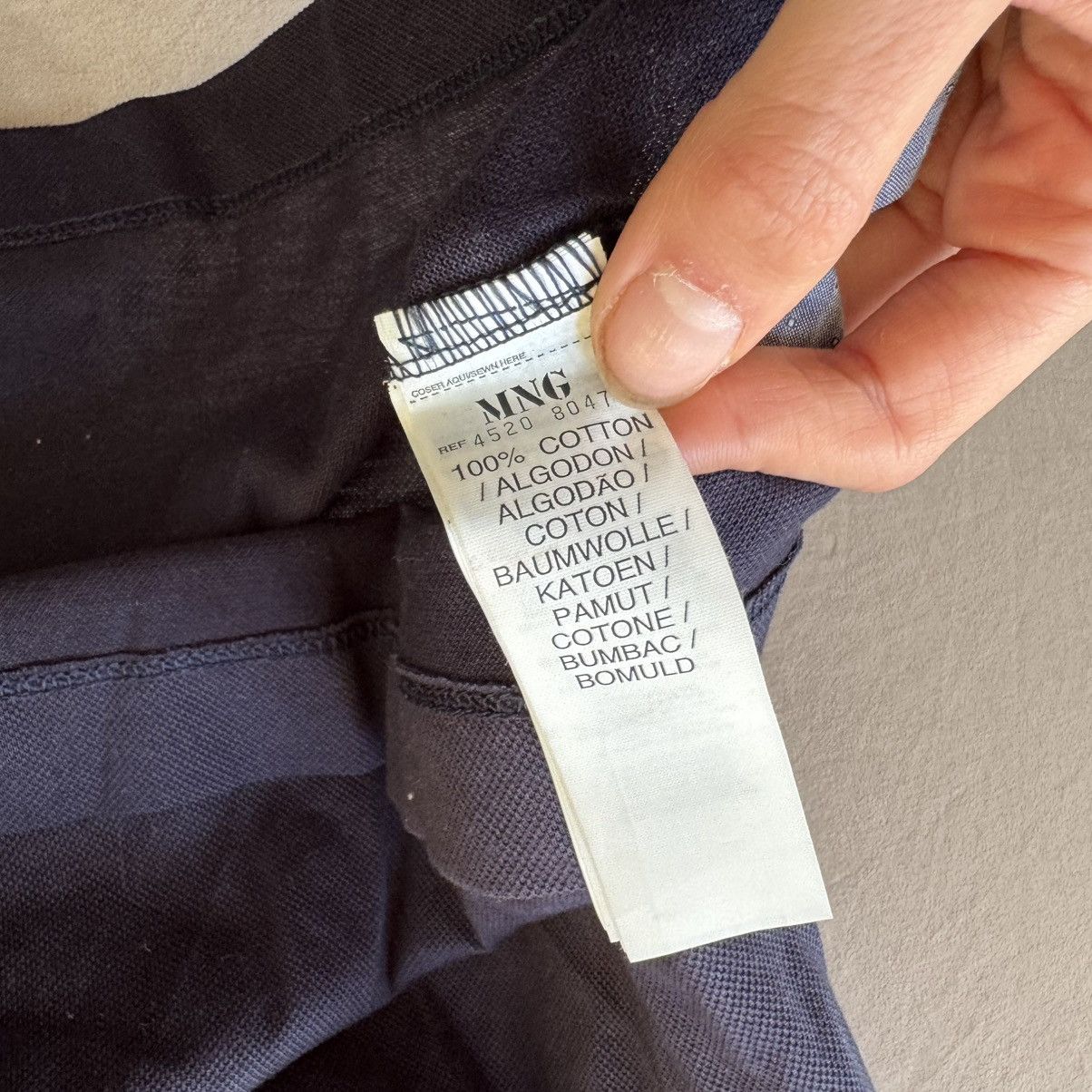 Mango Vintage Mango Cotton Polo Shirt Size US L / EU 52-54 / 3 - 6 Thumbnail