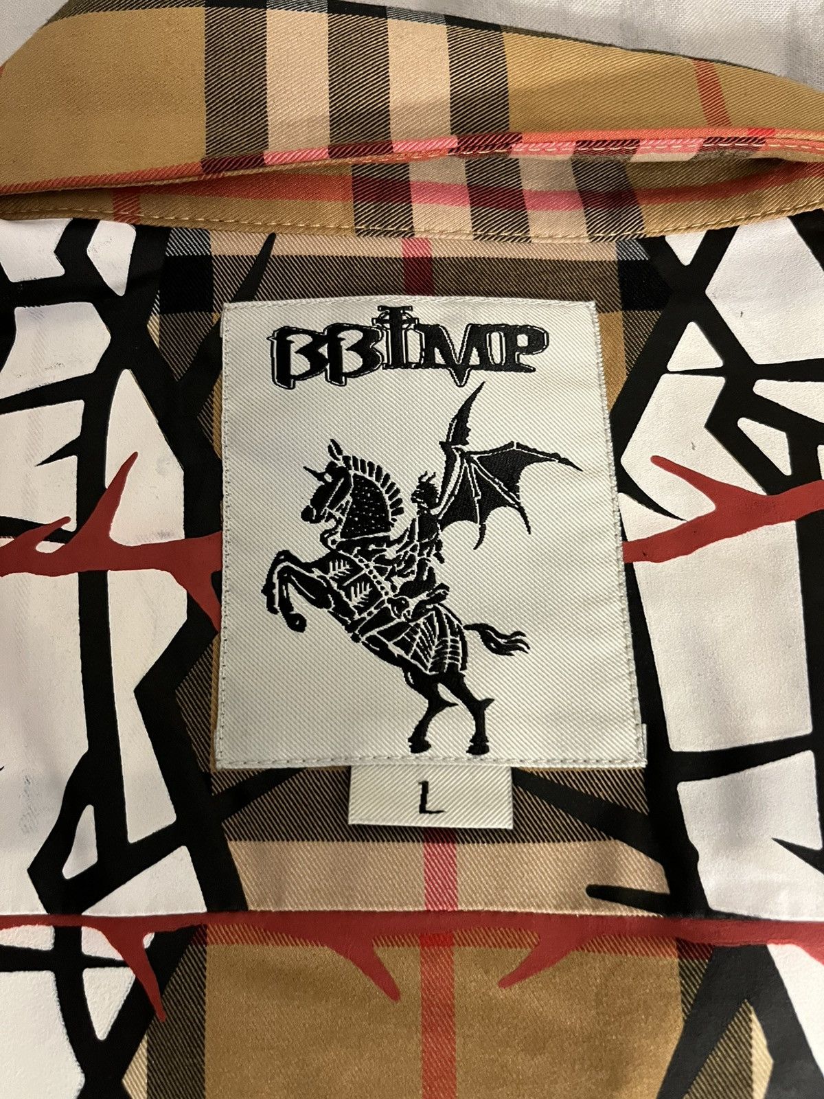Other Bbimp Burberry thorn button up short sleeve shirt Size US L / EU 52-54 / 3 - 5 Thumbnail