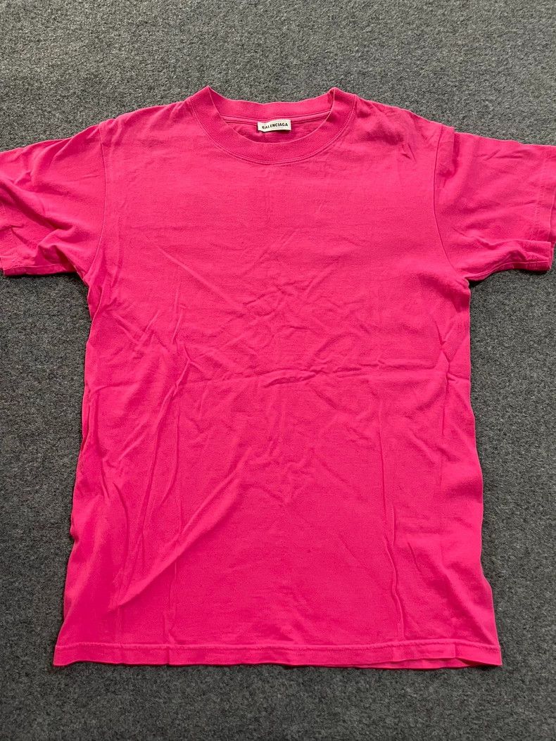 Balenciaga Balenciaga Pink Short Sleeve XS - dmc Size US XS / EU 42 / 0 - 1 Thumbnail