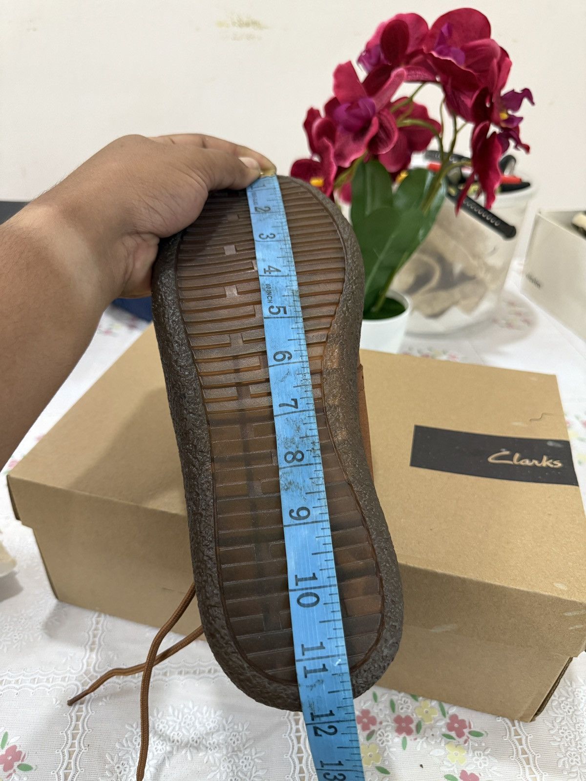 Clarks 🔥🔥🔥ARCHIVE CLARKS LEATHER SHOES Size US 10 / EU 43 - 8 Thumbnail