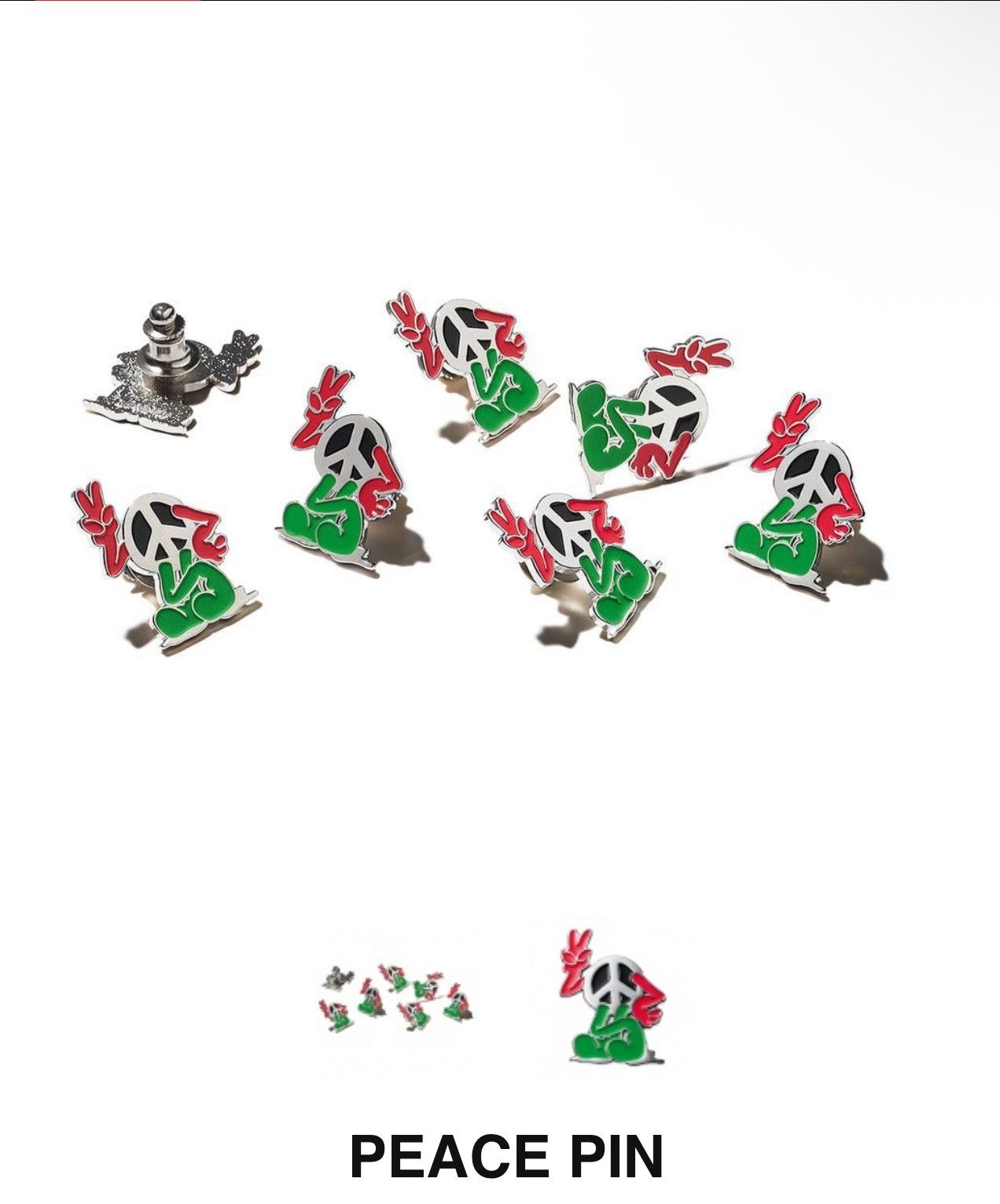 Supreme SUPREME PEACE PIN SS21 Size ONE SIZE - 1 Thumbnail