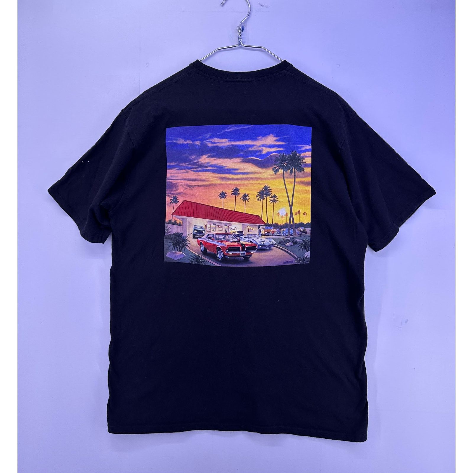 Other InNOut Burger California 2022 Golden Hour Black TShirt Sz XL Size US XL / EU 56 / 4 - 8 Thumbnail