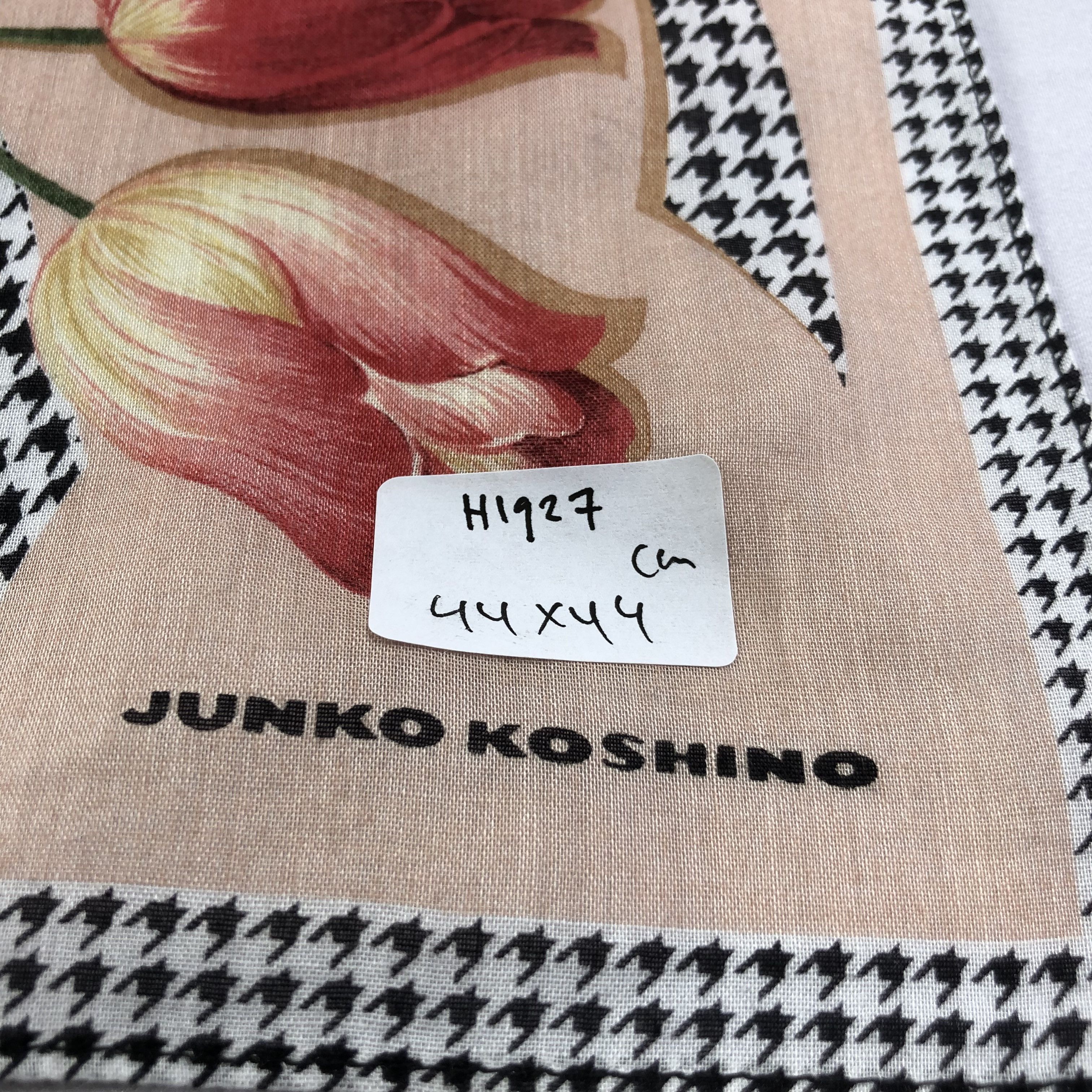 Mr. Junko × Vintage Junko Koshino Handkerchief Neckerchief Bandana H1927 Size ONE SIZE - 5 Thumbnail