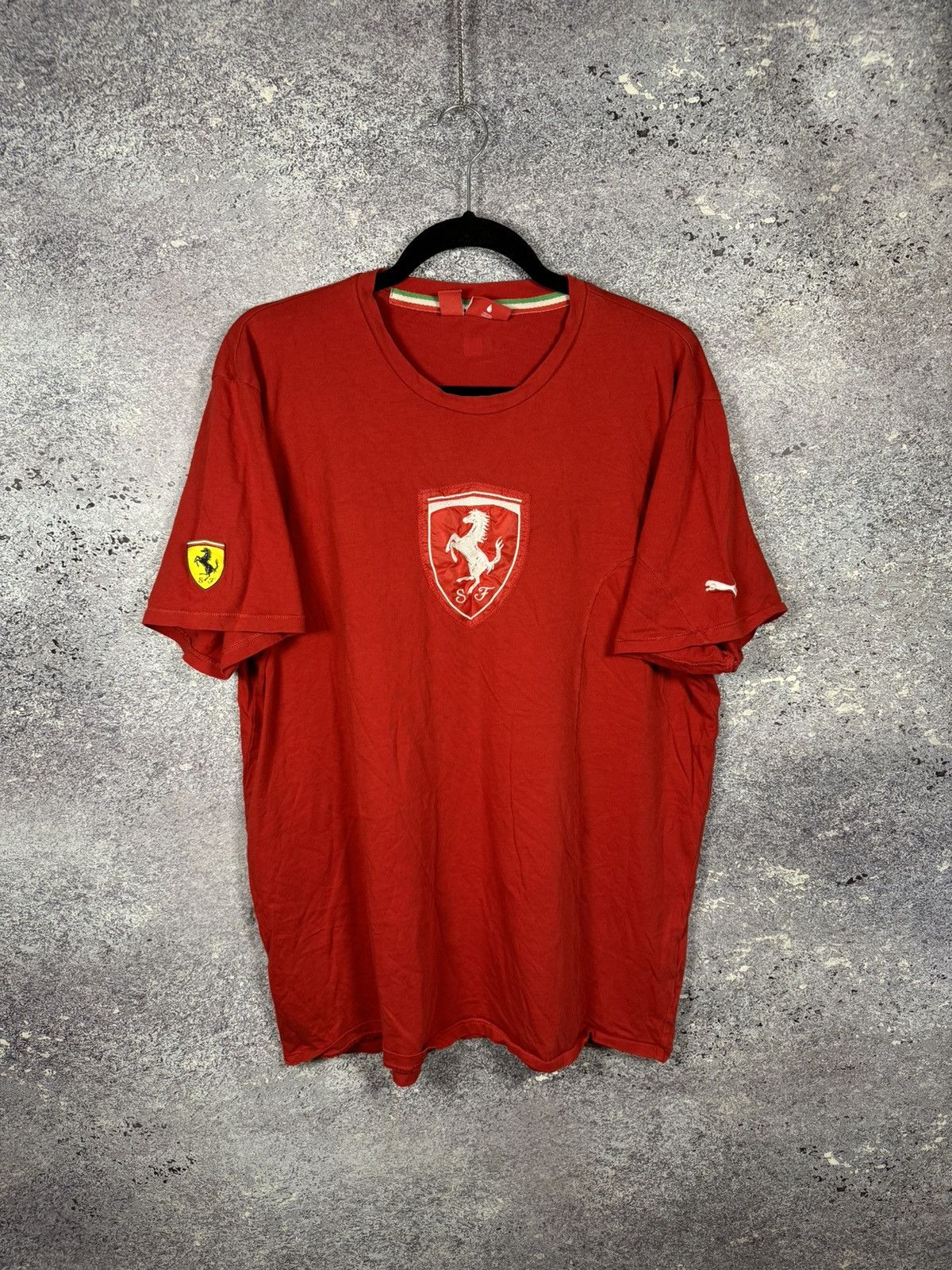 Ferrari × Formula 1 × Puma Vintage Puma Ferrari Basic Logo Red T Shirt Licensed XL sz Size US XL / EU 56 / 4 - 1 Thumbnail