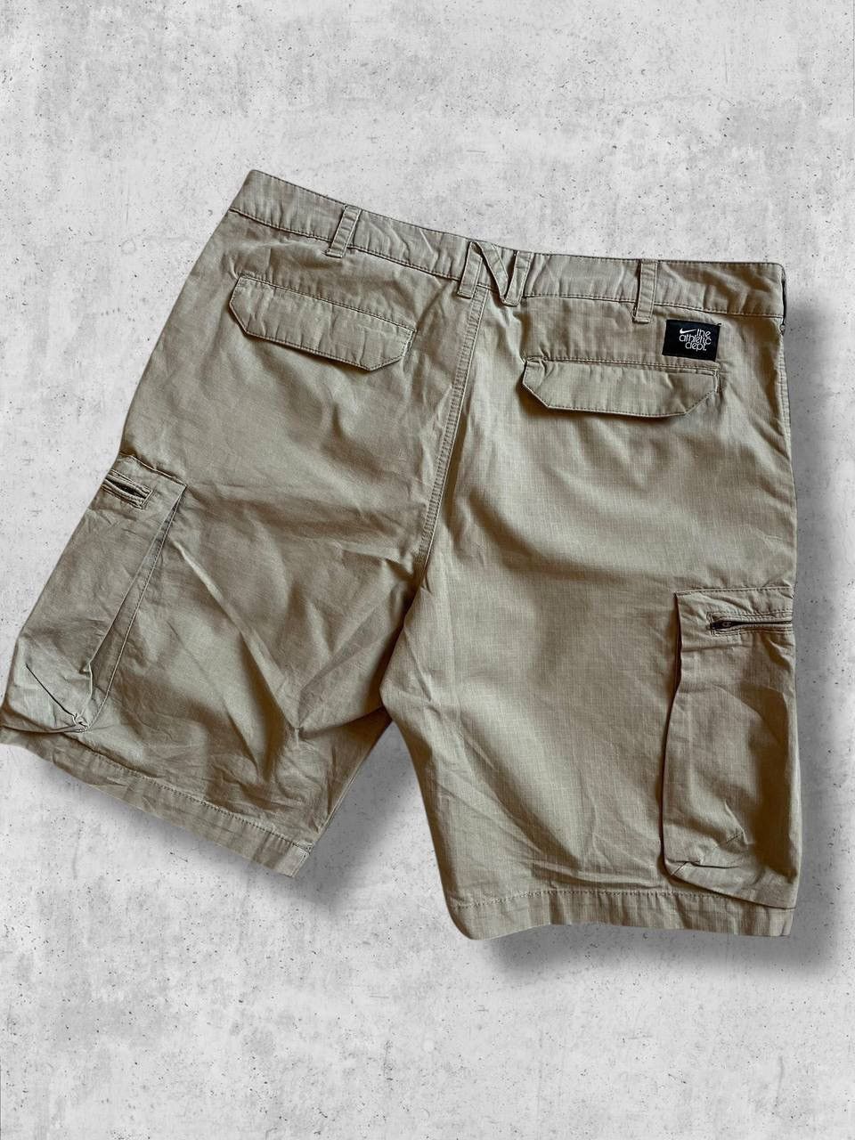 Nike × Vintage Nike vintage cargo Embroidered Logo Swoosh shorts Size US 34 / EU 50 - 3 Thumbnail