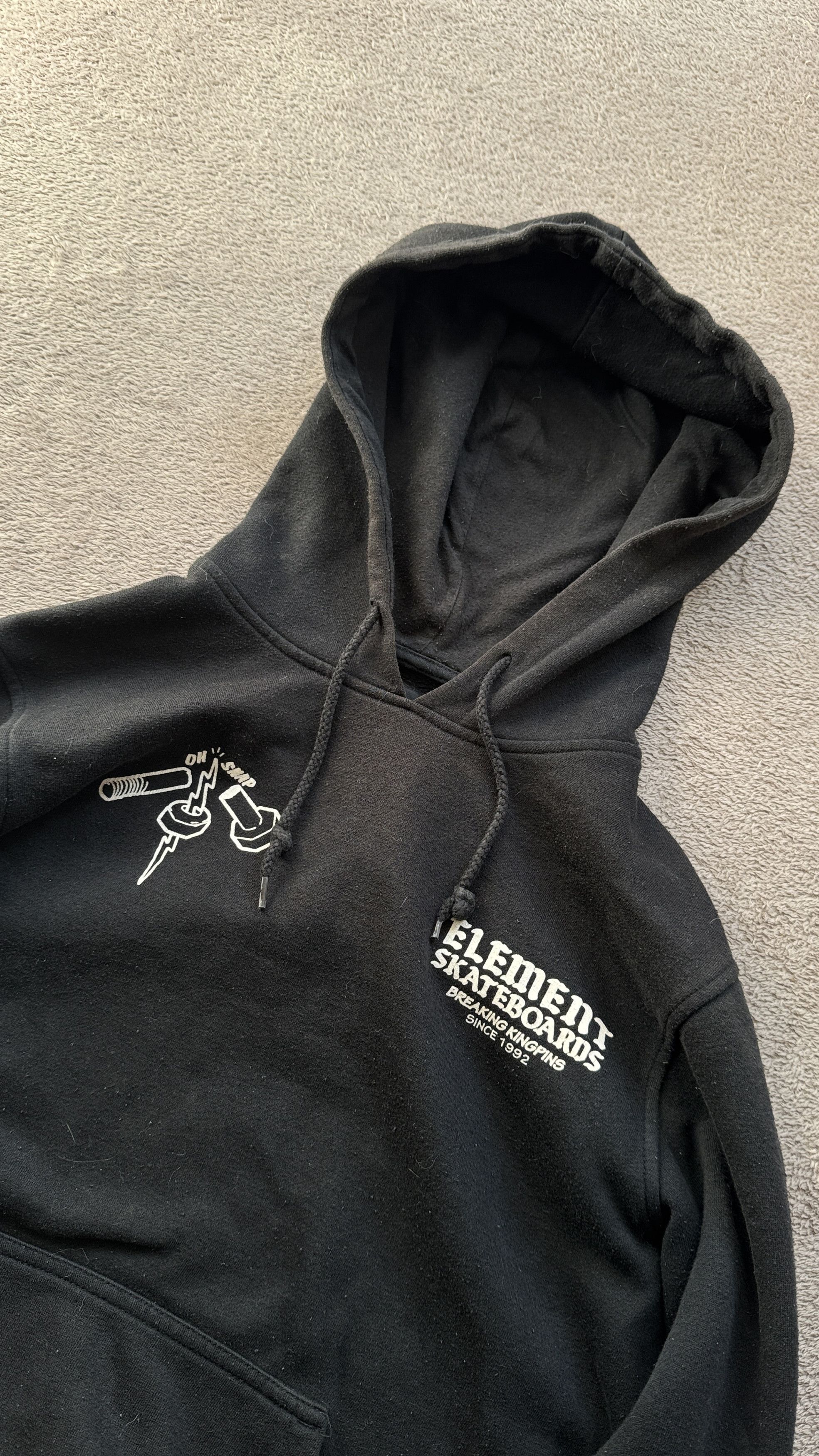 Element × Hysteric Glamour Y2K Element SK8 Polar Surf vintage faded Big Logo Hoodie Size US M / EU 48-50 / 2 - 2 Thumbnail