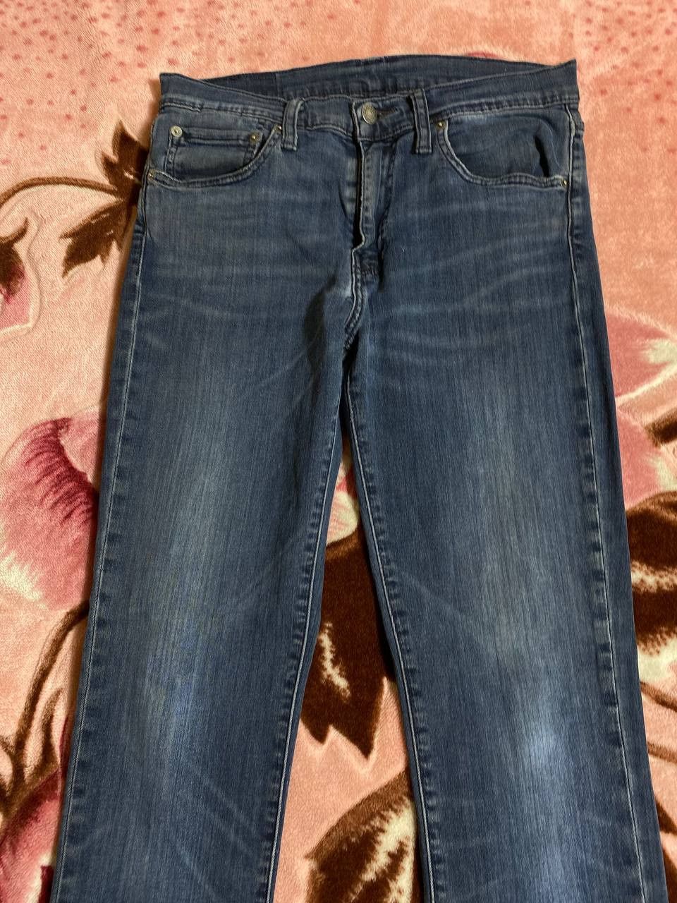 Levi's × Vintage Y2k Denim Levis Jeans Vintage Pants Baggy Baby Blue Size US 32 / EU 48 - 5 Thumbnail