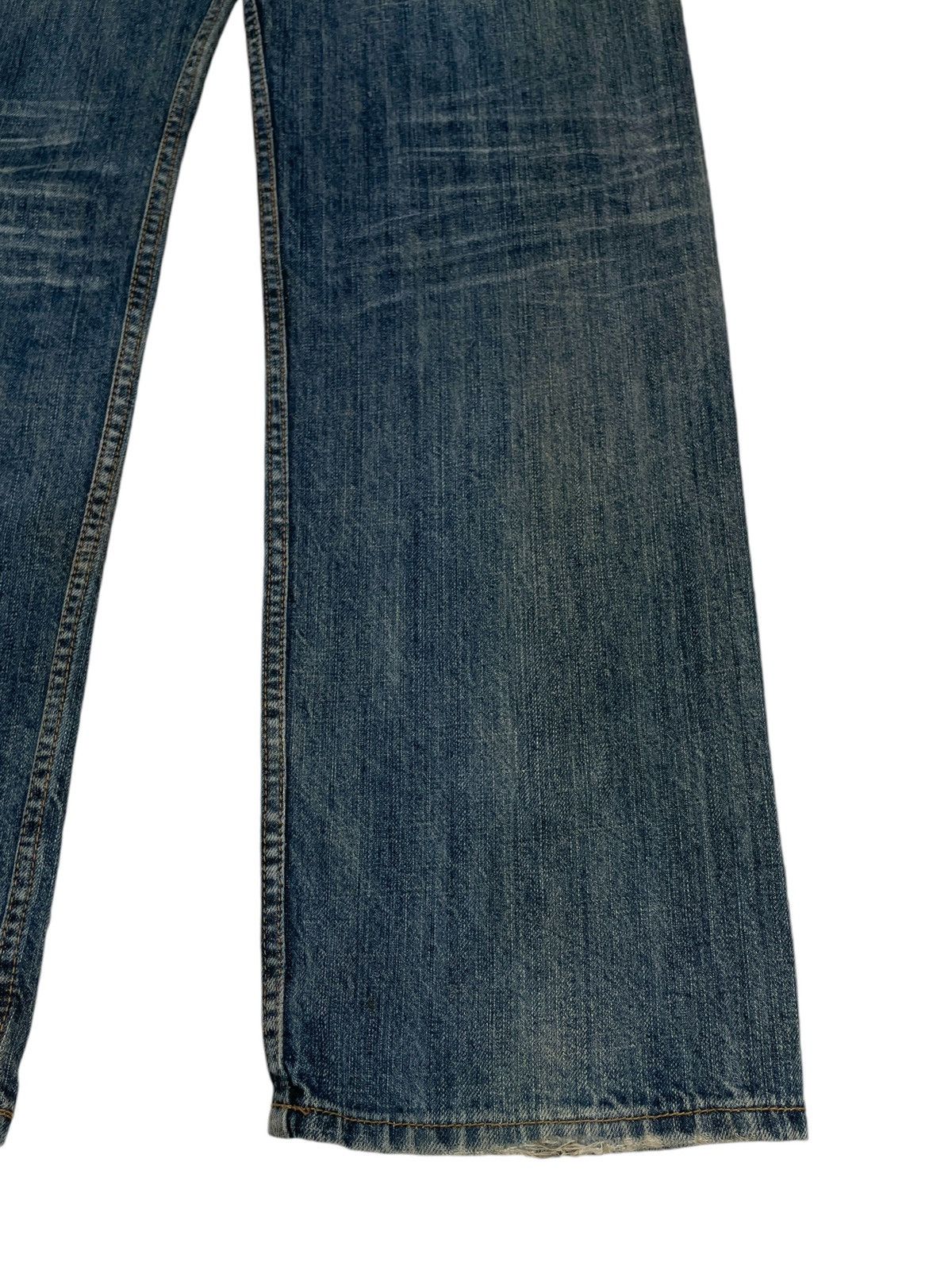 If Six Was Nine × Japanese Brand Rare Vintage Japanese Brand Sukajan Multi Pocket Jeans 1990s Size US 33 - 8 Thumbnail