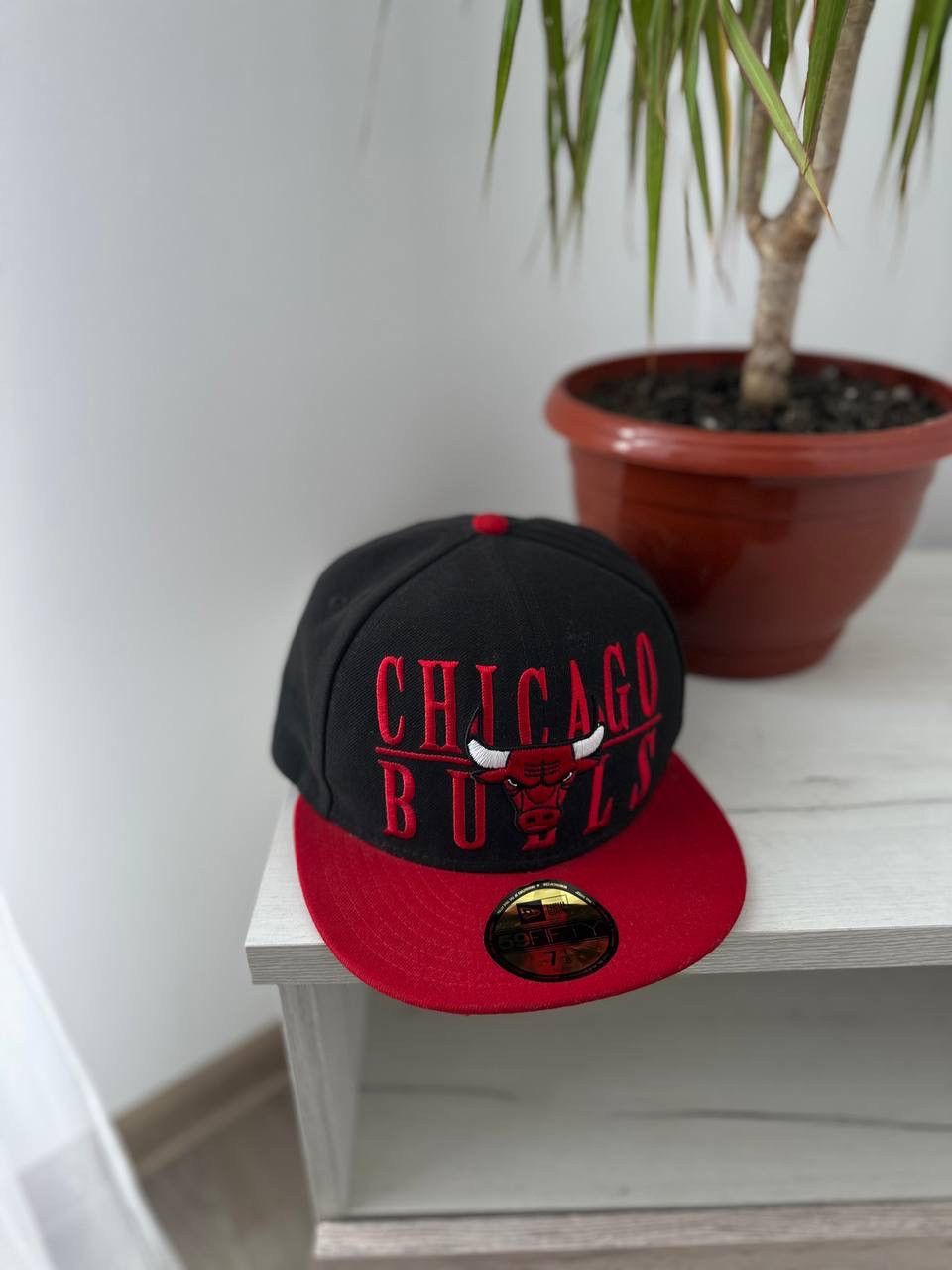 NBA × Vintage Vintage Chicago Bulls Red NBA Cap Size ONE SIZE - 2 Thumbnail