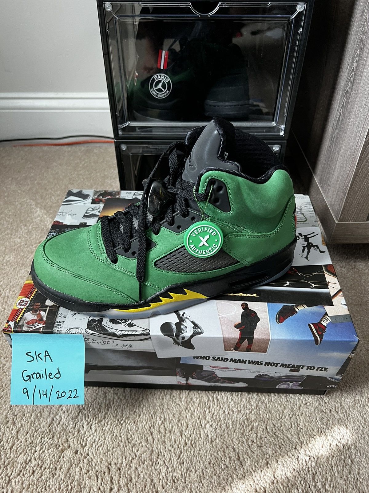 Jordan Brand × Nike Jordan 5 Retro Oregon SE Size US 10 / EU 43 - 4 Thumbnail