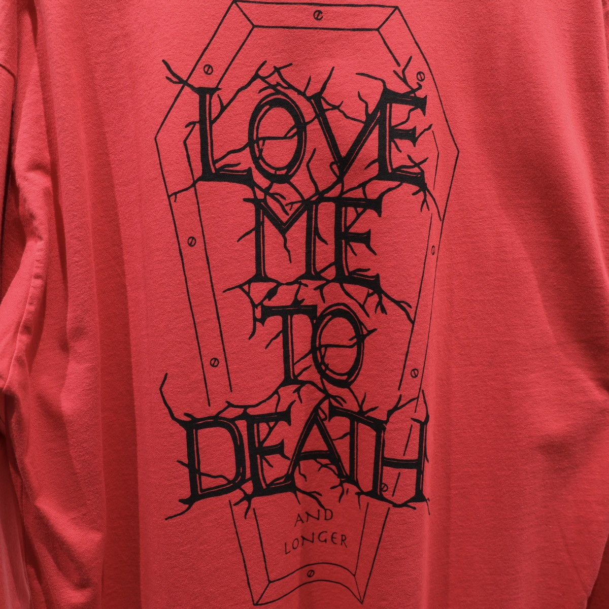 Vetements VETEMENTS 2018 Love Me To Death Cotton Long-Sleeve T-Shirt Size US S / EU 44-46 / 1 - 9 Thumbnail