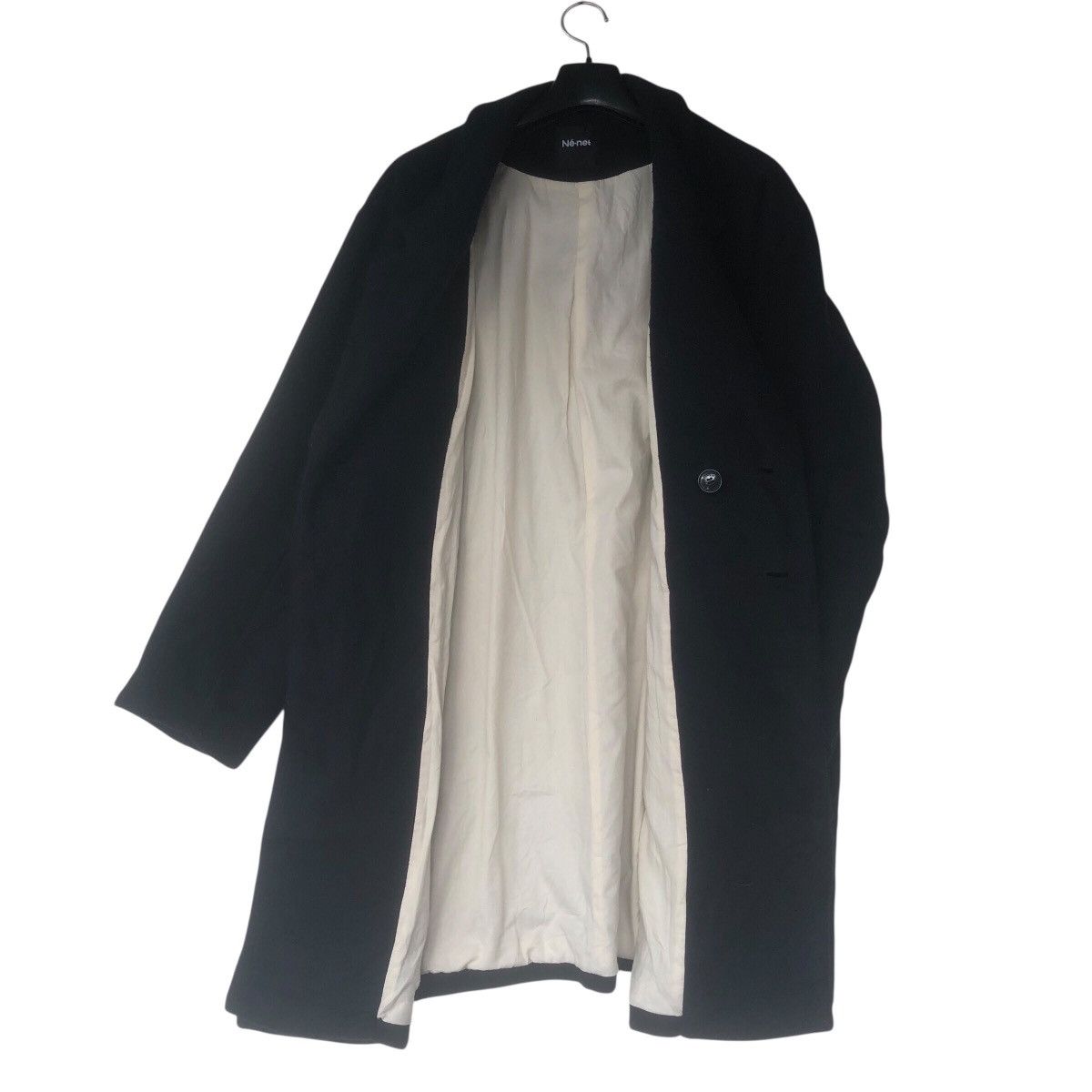 Issey Miyake × Ne-Net Ne Net wool Double Breast Jacket Size US XXL / EU 58 / 5 - 1 Thumbnail