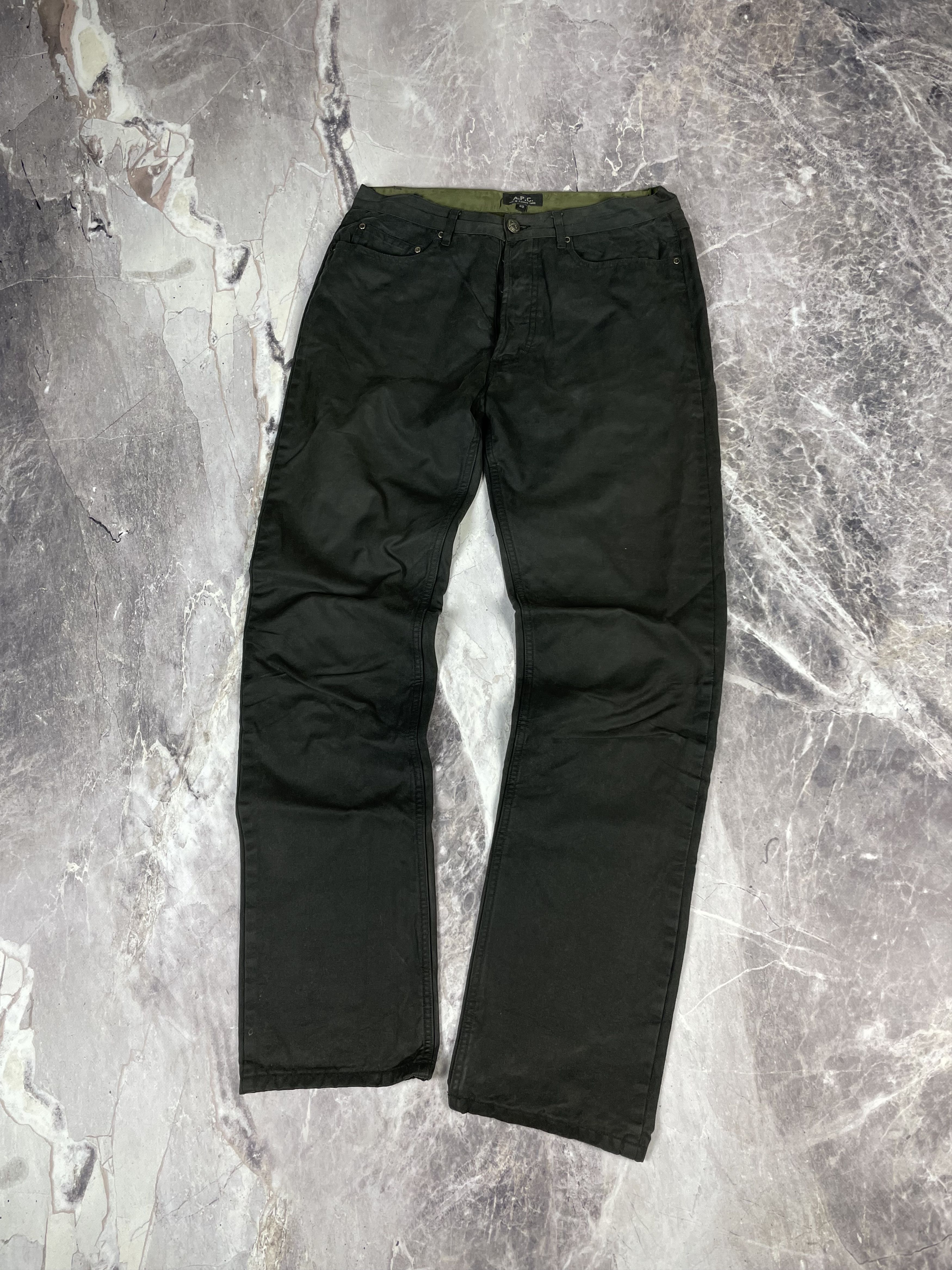 A.P.C. APC Khakis Wax Casual Pants Size US 33 - 2 Thumbnail