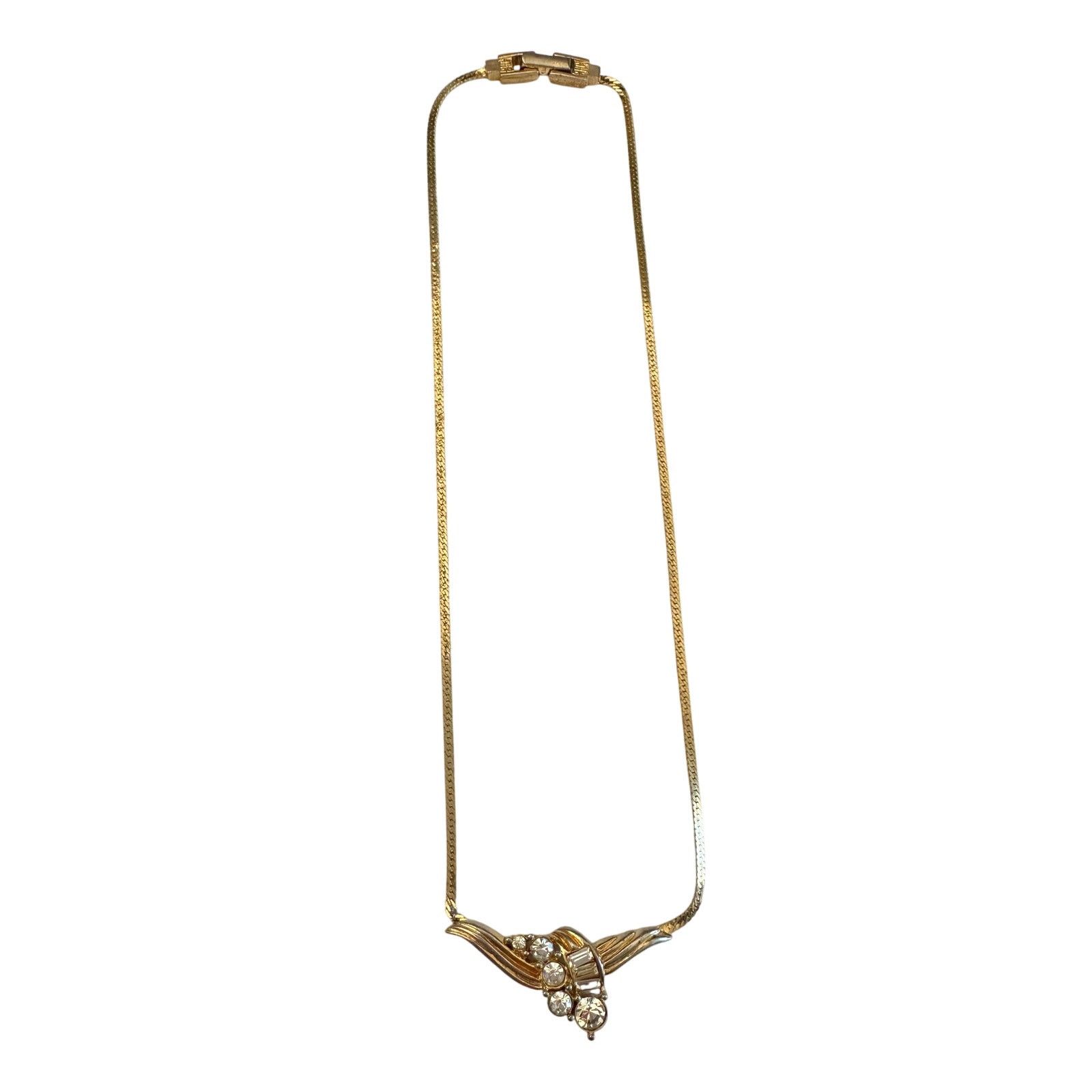 Givenchy Givenchy Rhinestone Cluster Collar Necklace - Vintage Size ONE SIZE - 10 Thumbnail