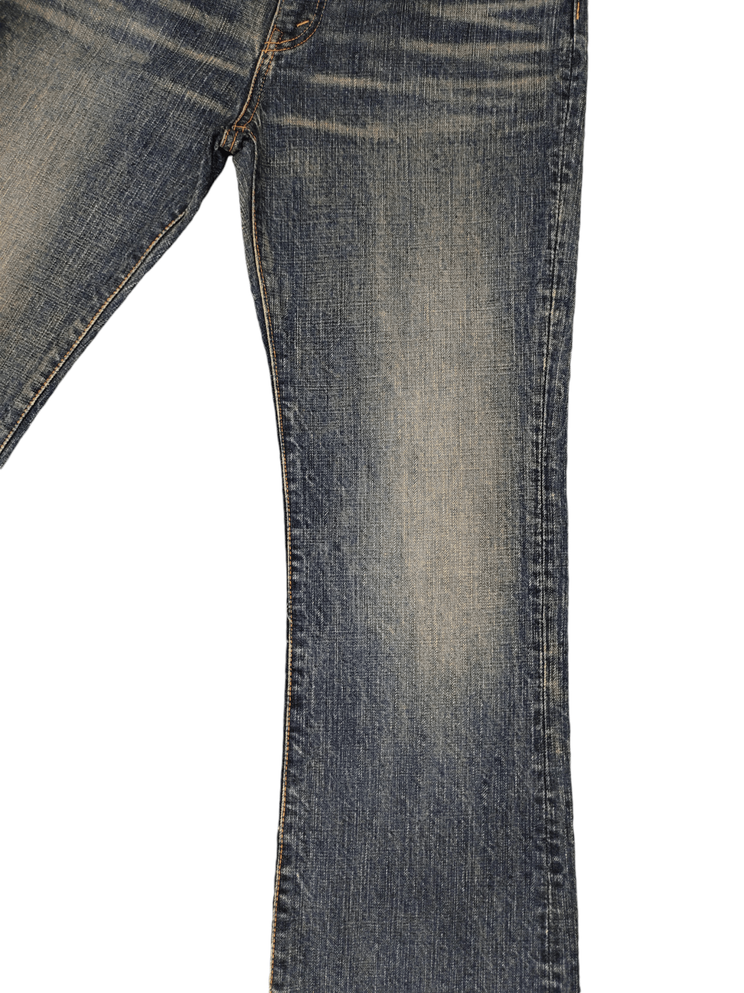 Pherrow's Flare Jeans Stormy Blue Pherrow Clawmark Faded Denim Bootcut Size US 30 / EU 46 - 4 Thumbnail