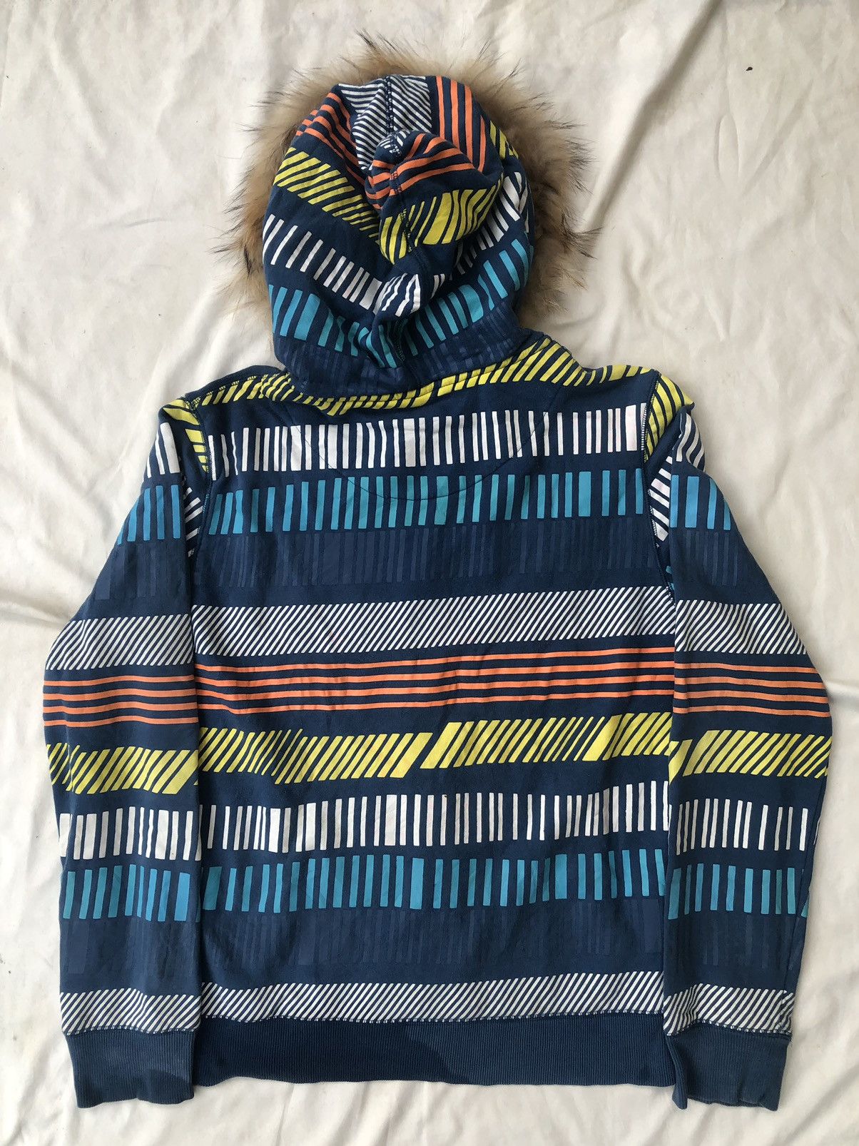 If Six Was Nine Japanese GPA Patchwork Zipp Fur Hoodie Ifsixwasnine Style Size US L / EU 52-54 / 3 - 3 Thumbnail