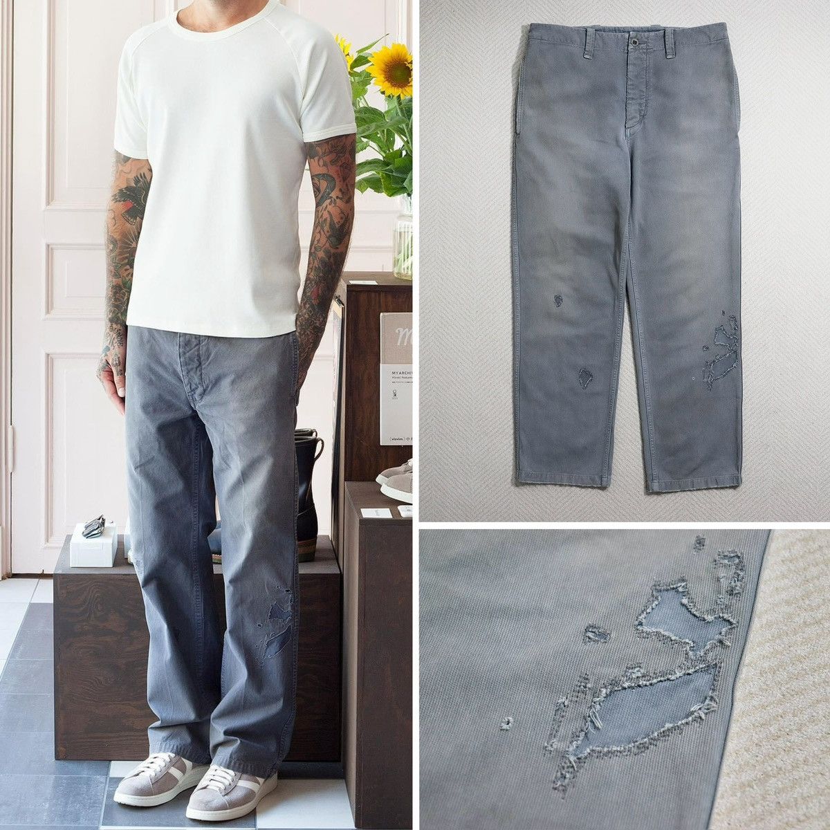 Visvim Gifford Pants Dmgd | Grailed