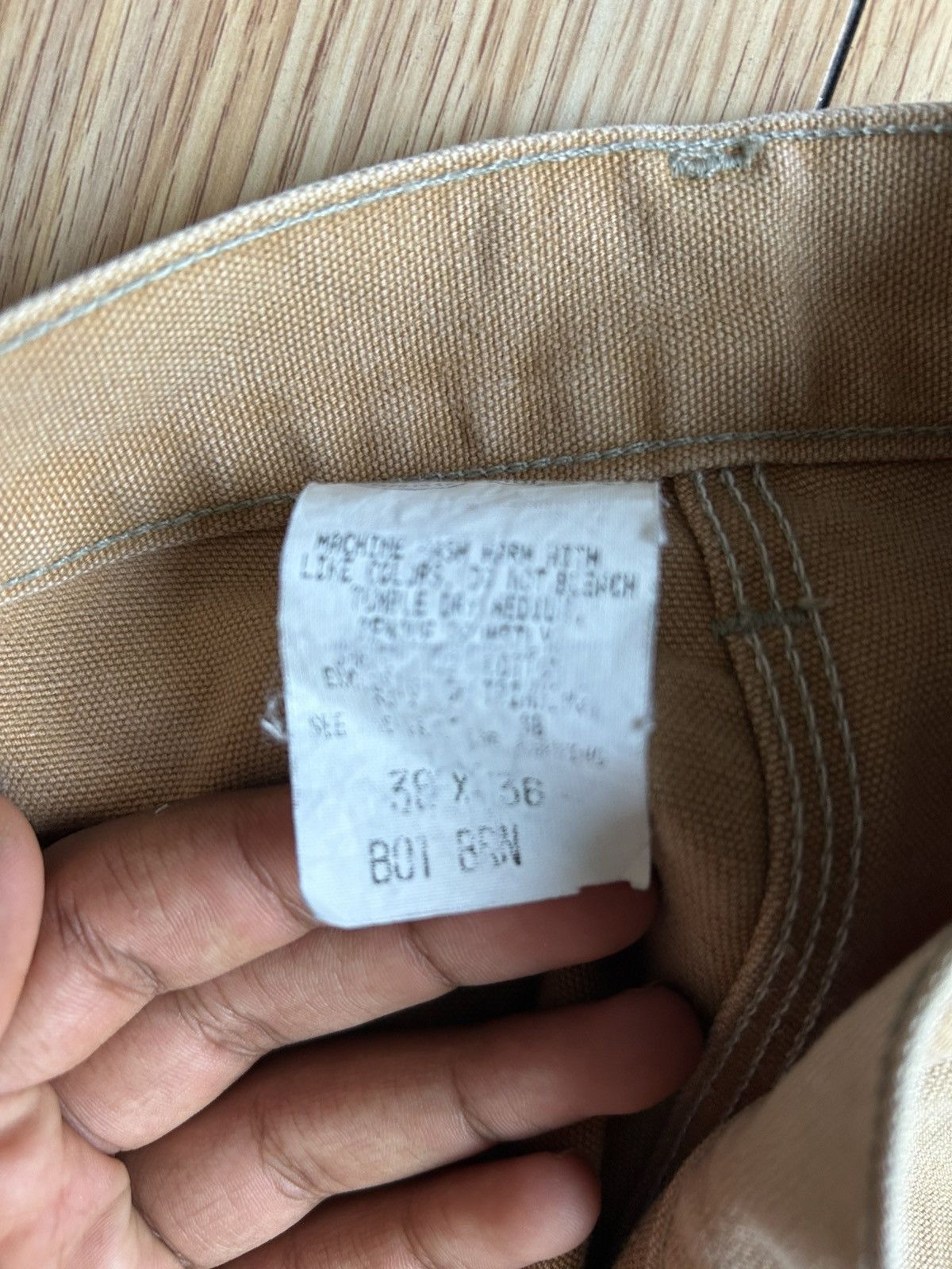Carhartt Carhartt Vintage Double Knee Carpenter Size US 38 / EU 54 - 10 Thumbnail