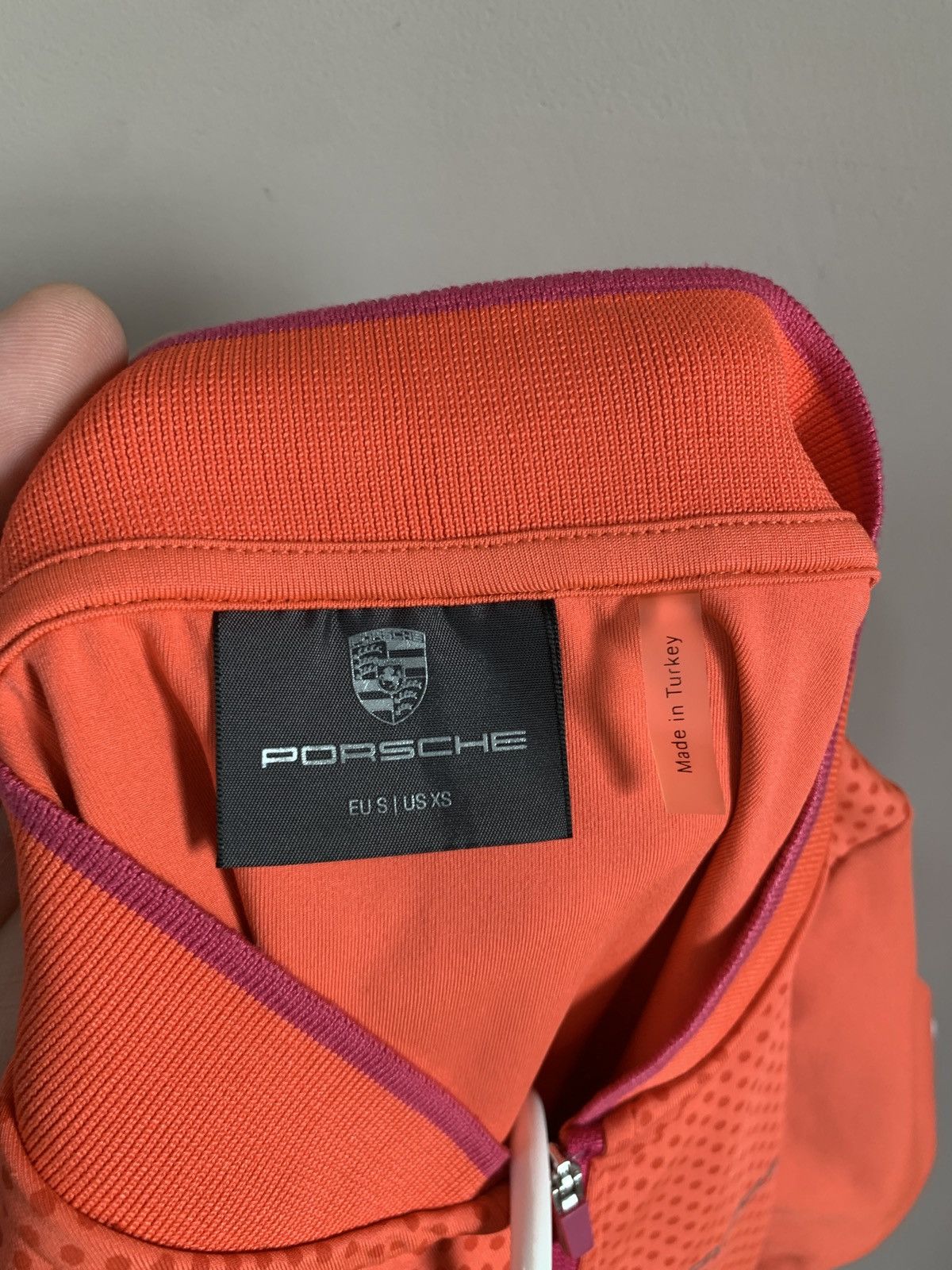 Other Womens Porsche Cycling Shirt Orange Jersey Size S Size S / US 4 / IT 40 - 7 Thumbnail