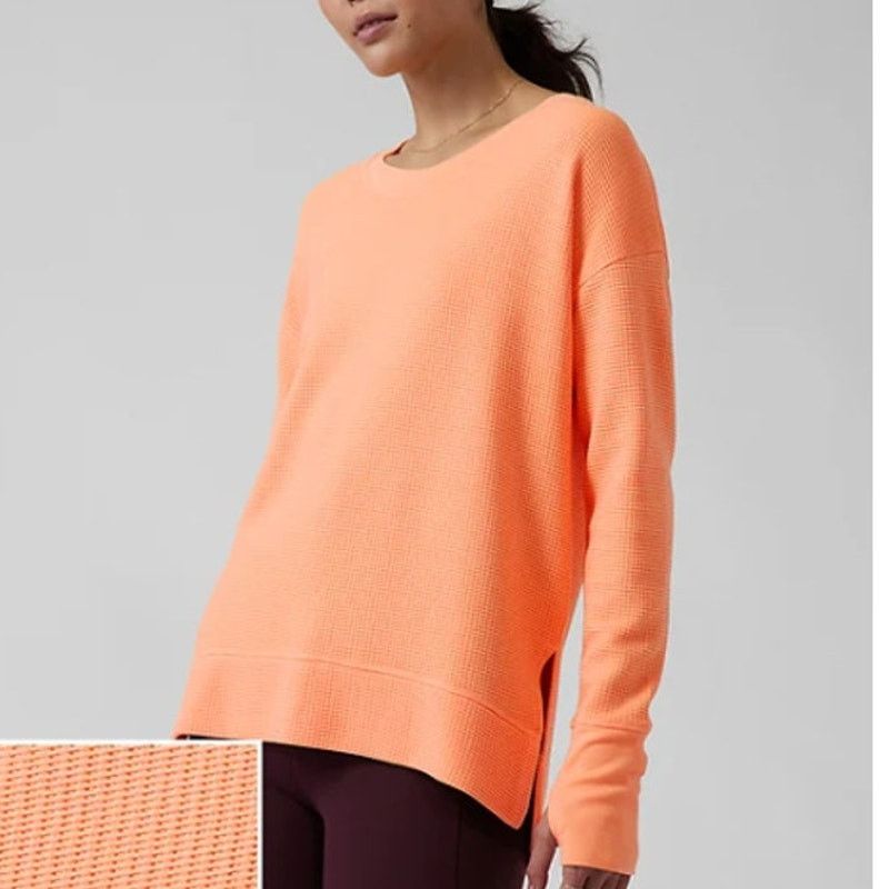 Athleta Athleta Womens Coaster Luxe Sweatshirt Sz L Stretch Active Size L / US 10 / IT 46 - 1 Thumbnail