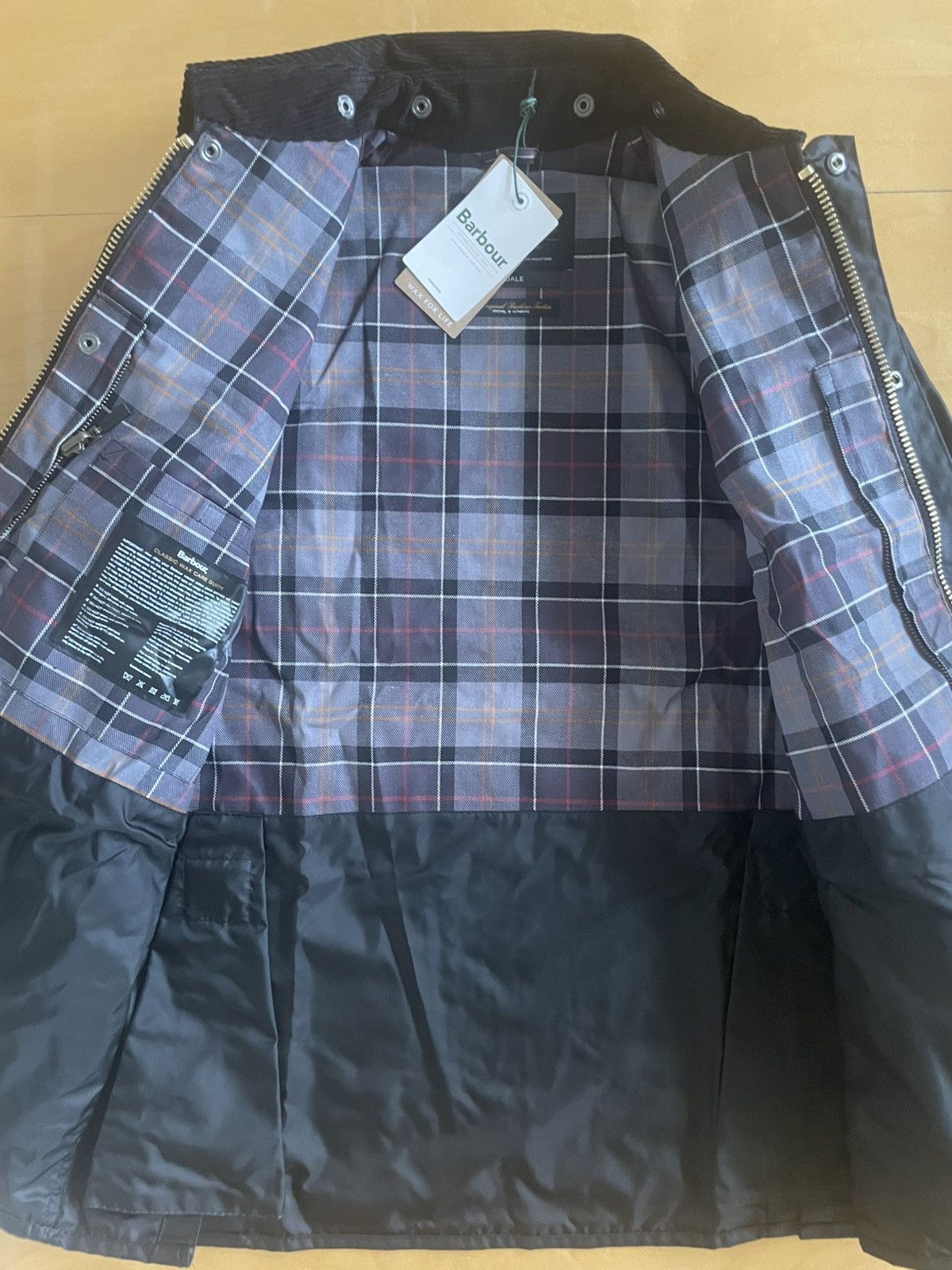 Barbour Barbour Bedale Black Wax Size US M / EU 48-50 / 2 - 5 Thumbnail