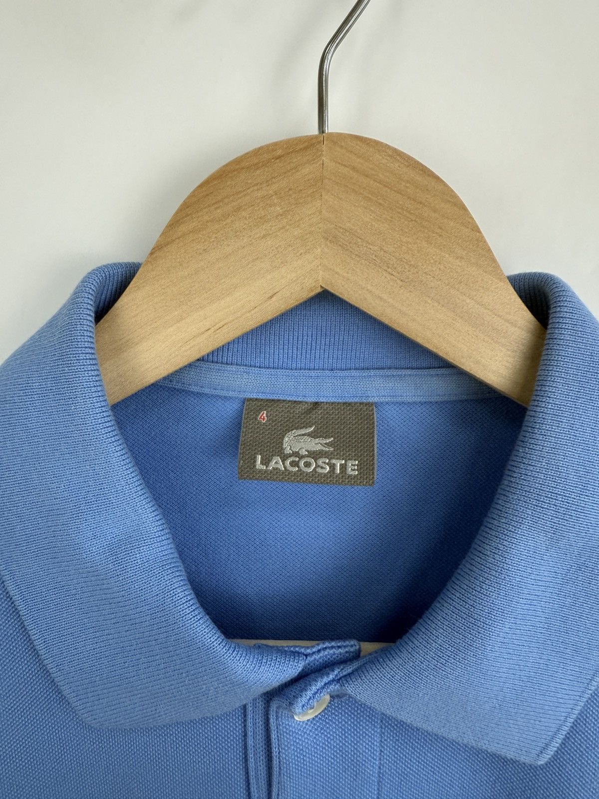 Lacoste 🇫🇷 Lacoste Limited Gray Crocodile Polo T-Shirt Made in France Size US M / EU 48-50 / 2 - 5 Thumbnail