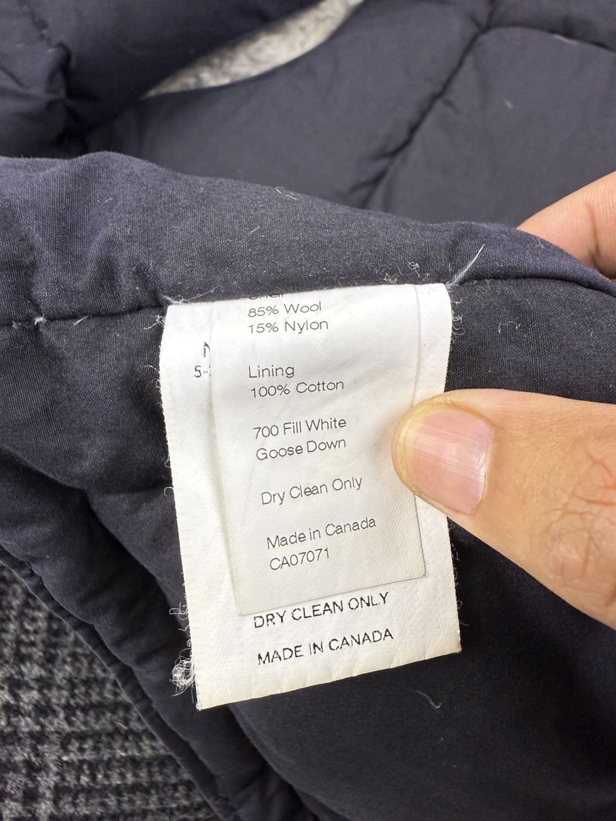 Engineered Garments Engineered Garments Glen Check Puffer Goose Down Gorpcore Size US XS / EU 42 / 0 - 14 Thumbnail
