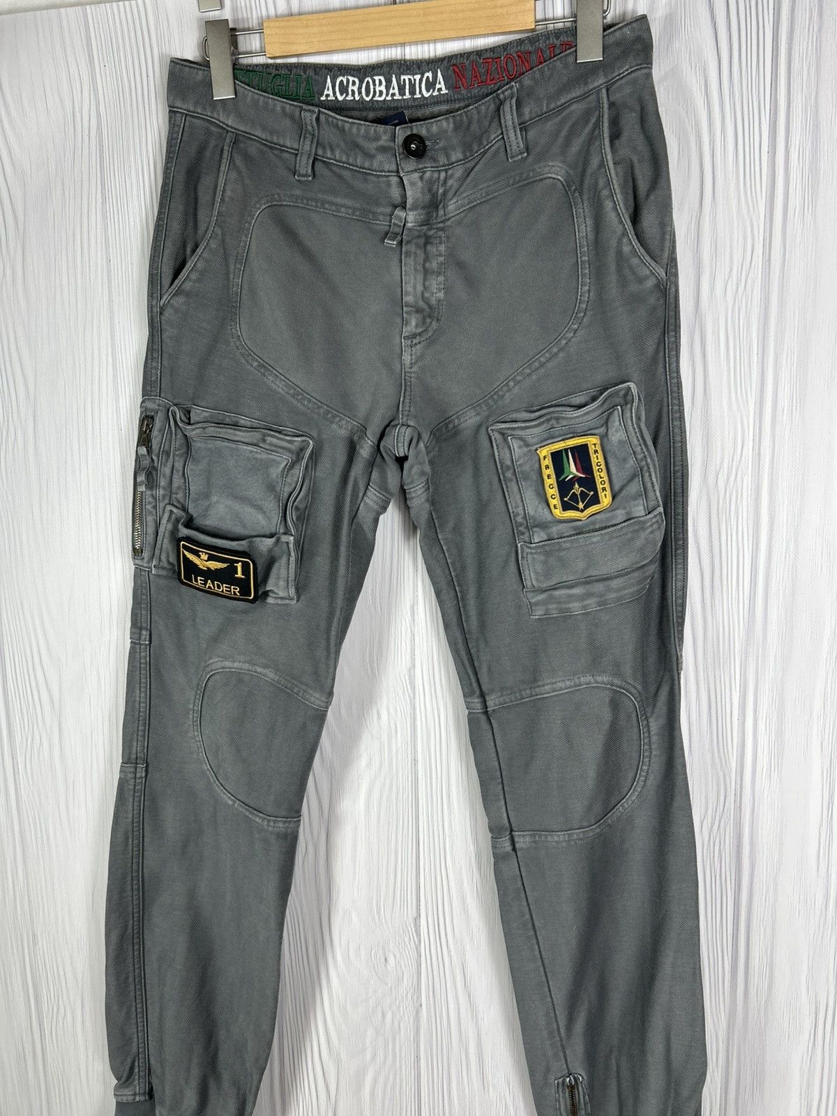 Aeronautica Militare Aeronautica Militare Anti-G Cargo Multipocket Army Pants L Size US 34 / EU 50 - 3 Thumbnail