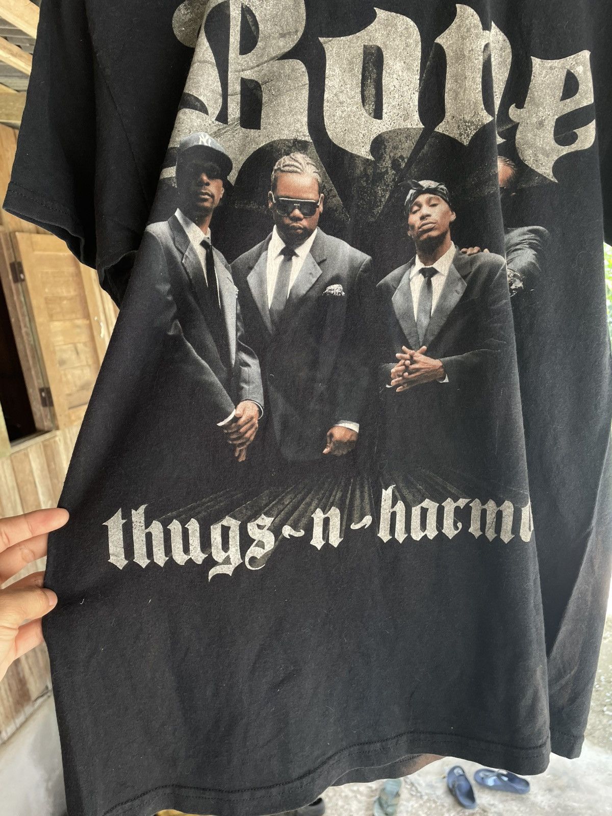 Vintage Vintage y2k bone thug and harmony hip hop rap tshirt Size US S / EU 44-46 / 1 - 2 Thumbnail