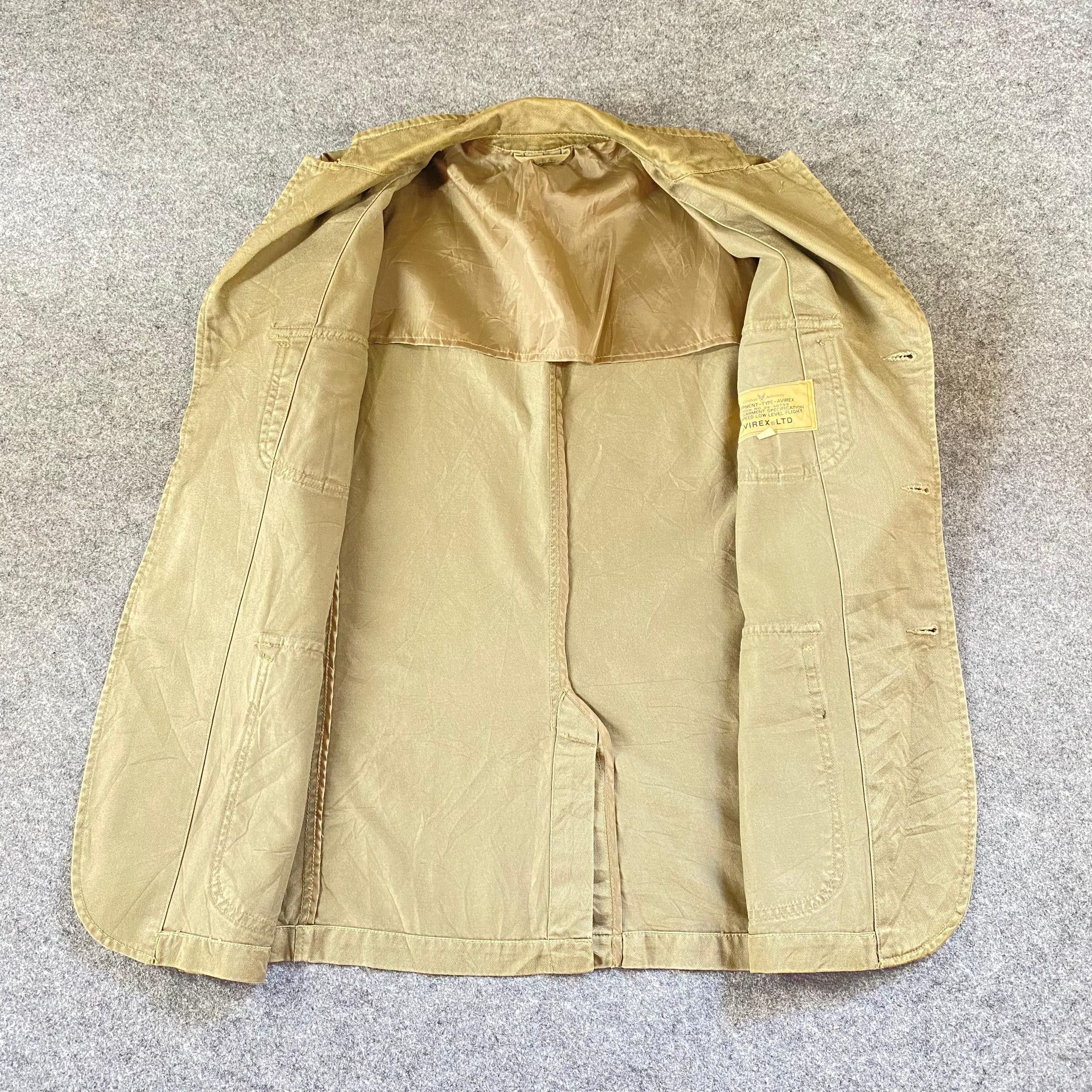 Avirex Vintage Avirex Flight Garment Workwear Denim Jacket Size US M / EU 48-50 / 2 - 7 Thumbnail