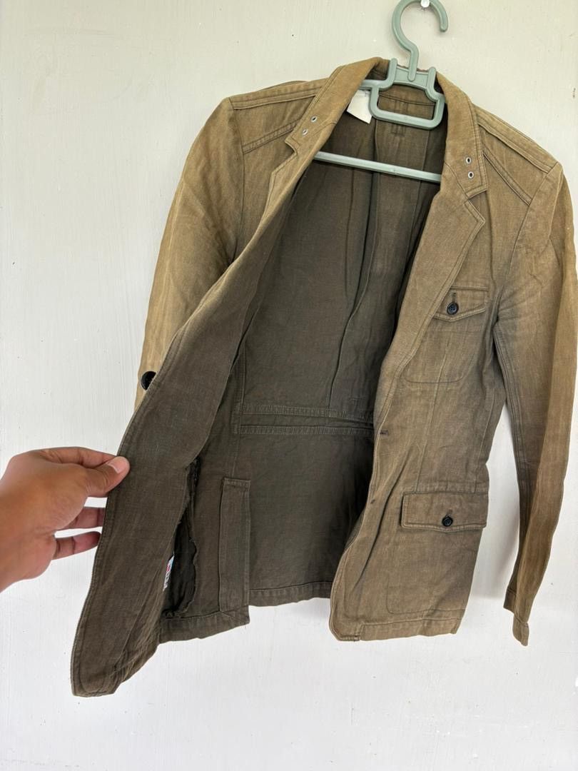 N.Hoolywood N. Hollywood Jacket Olive Color Nice Design Size US S / EU 44-46 / 1 - 4 Thumbnail