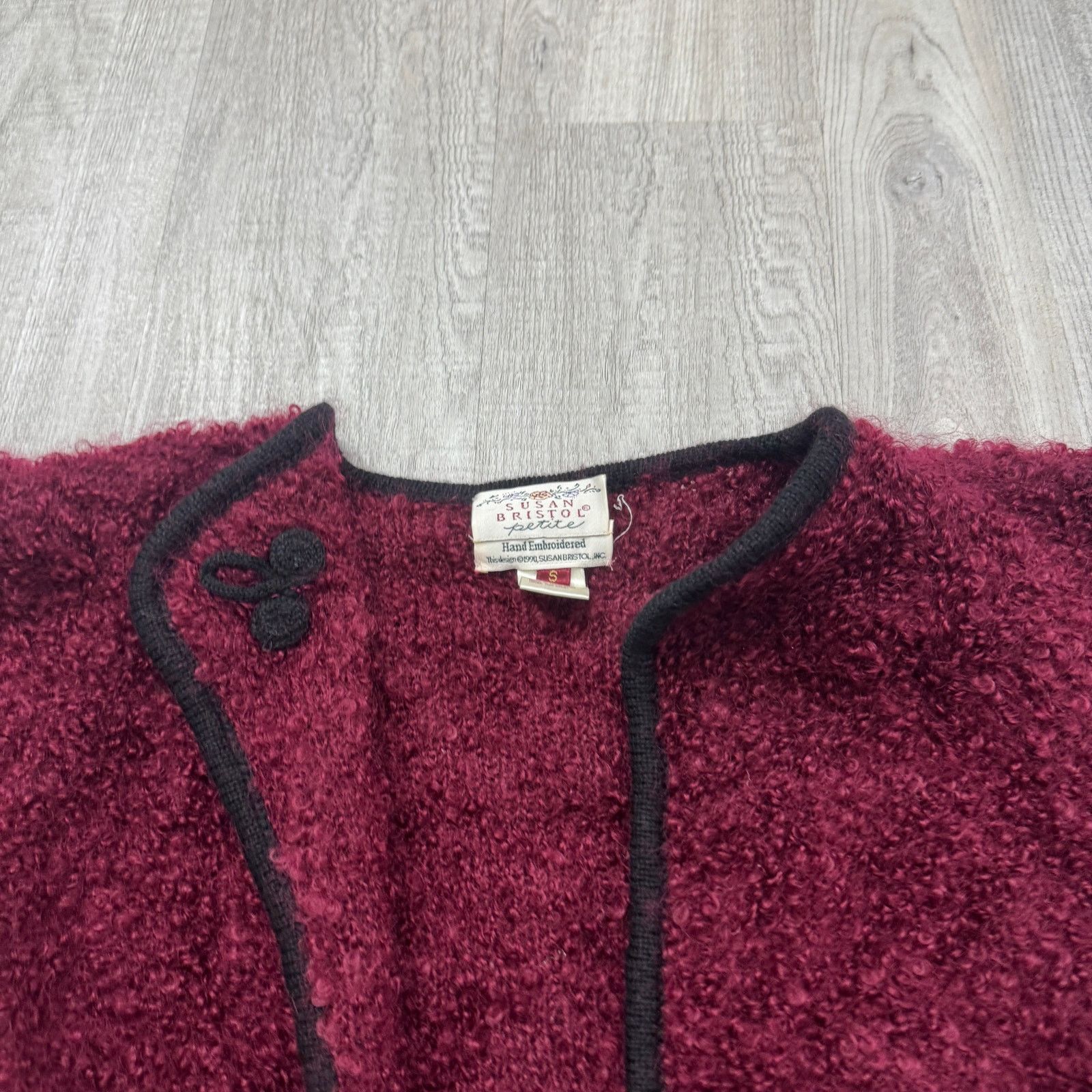Vintage Vintage Susan Bristol Cardigan Sweater Women's Small Mohair Size S / US 4 / IT 40 - 3 Thumbnail
