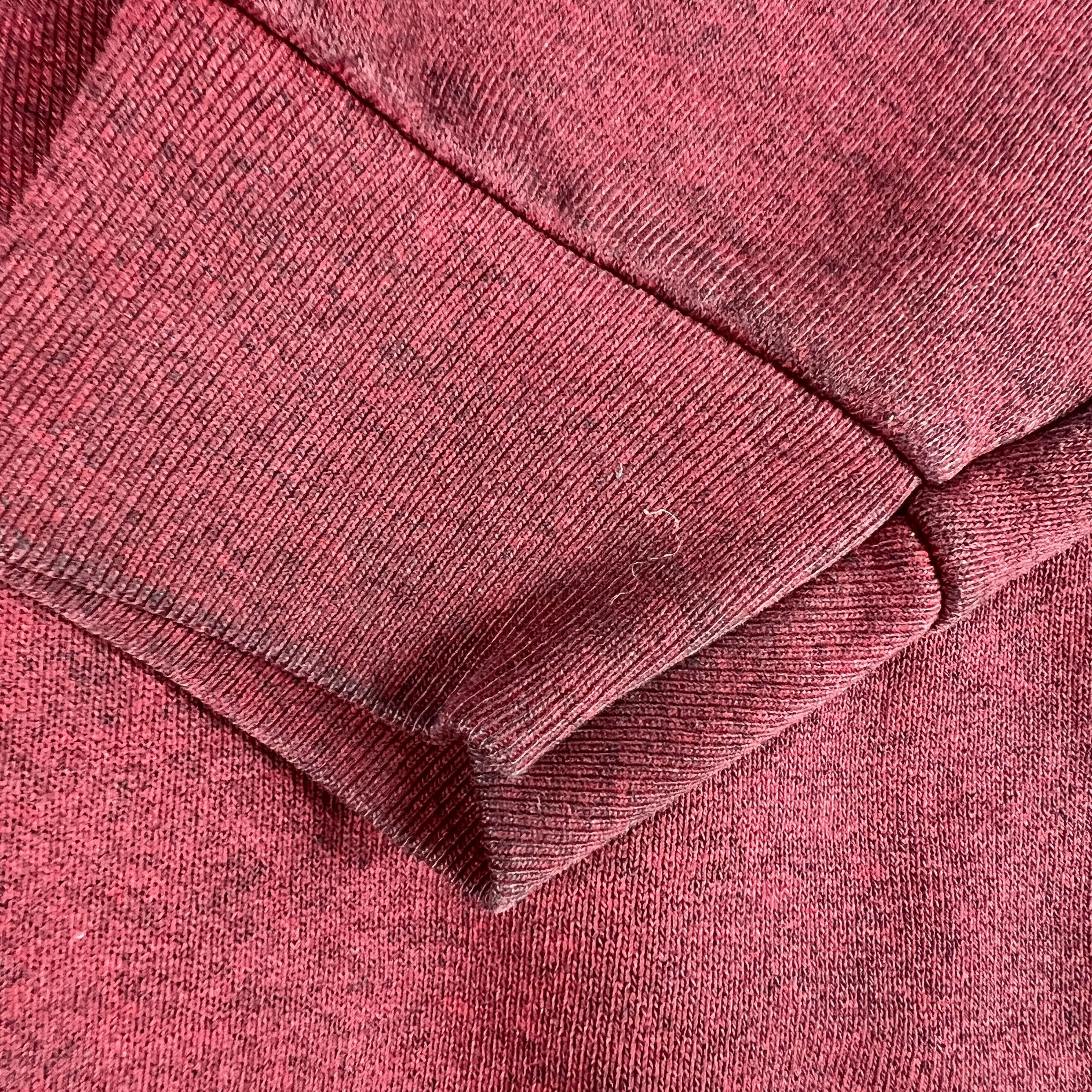 Tommy Hilfiger VTG 90s Tommy Hilfiger Sweatshirt Adult Red Faded Crewneck Size US M / EU 48-50 / 2 - 3 Thumbnail