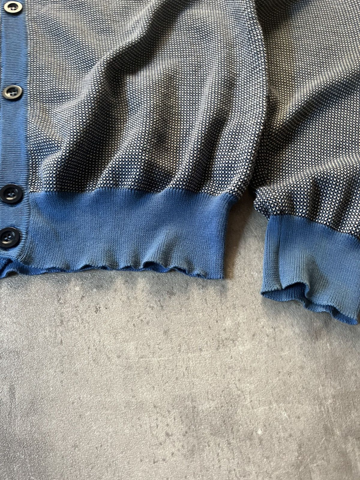 Maison Margiela Maison Margiela S/S 04 cardigan sweater gray blue Size US XL / EU 56 / 4 - 6 Thumbnail