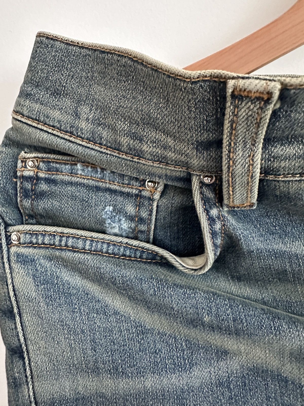 Amiri AMIRI Distressed Skinny Jeans - Mens US 29 Size US 29 - 4 Thumbnail