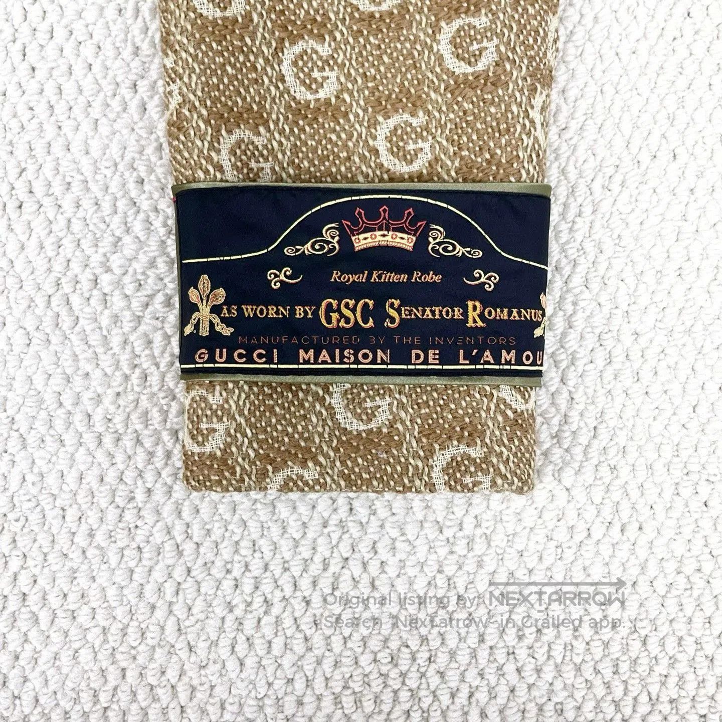 Gucci Gucci Khaki GG Monogram Wool Coat. Size US S / EU 44-46 / 1 - 5 Thumbnail