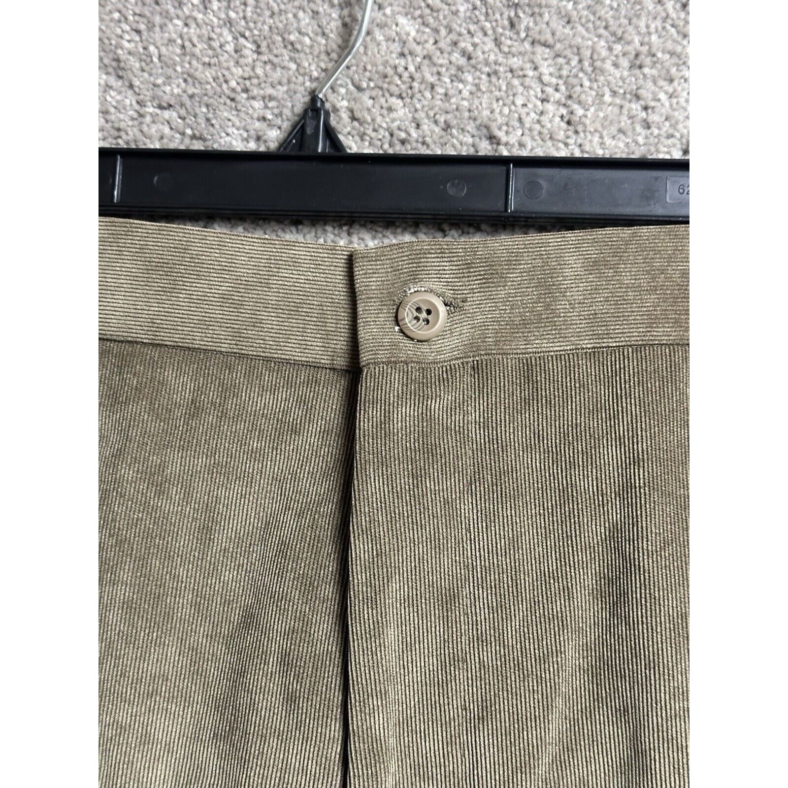 Linea Linea Naturale Pants Mens 40R Ribbed Minimalist Vintage Size US 40 / EU 56 - 4 Thumbnail