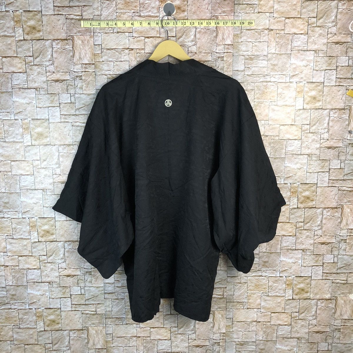Vintage Japanes vintage cardigan Black Kimono #A807 Size US L / EU 52-54 / 3 - 9 Thumbnail