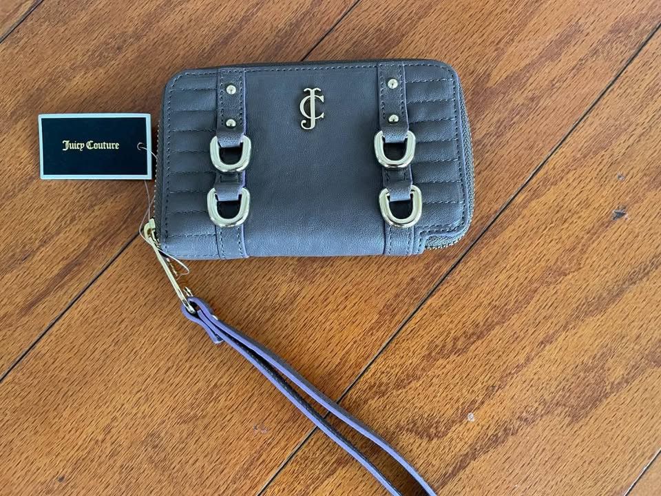 Juicy Couture Juicy Couture Dylan Leather Tech Wristlet, Size ONE SIZE - 6 Thumbnail